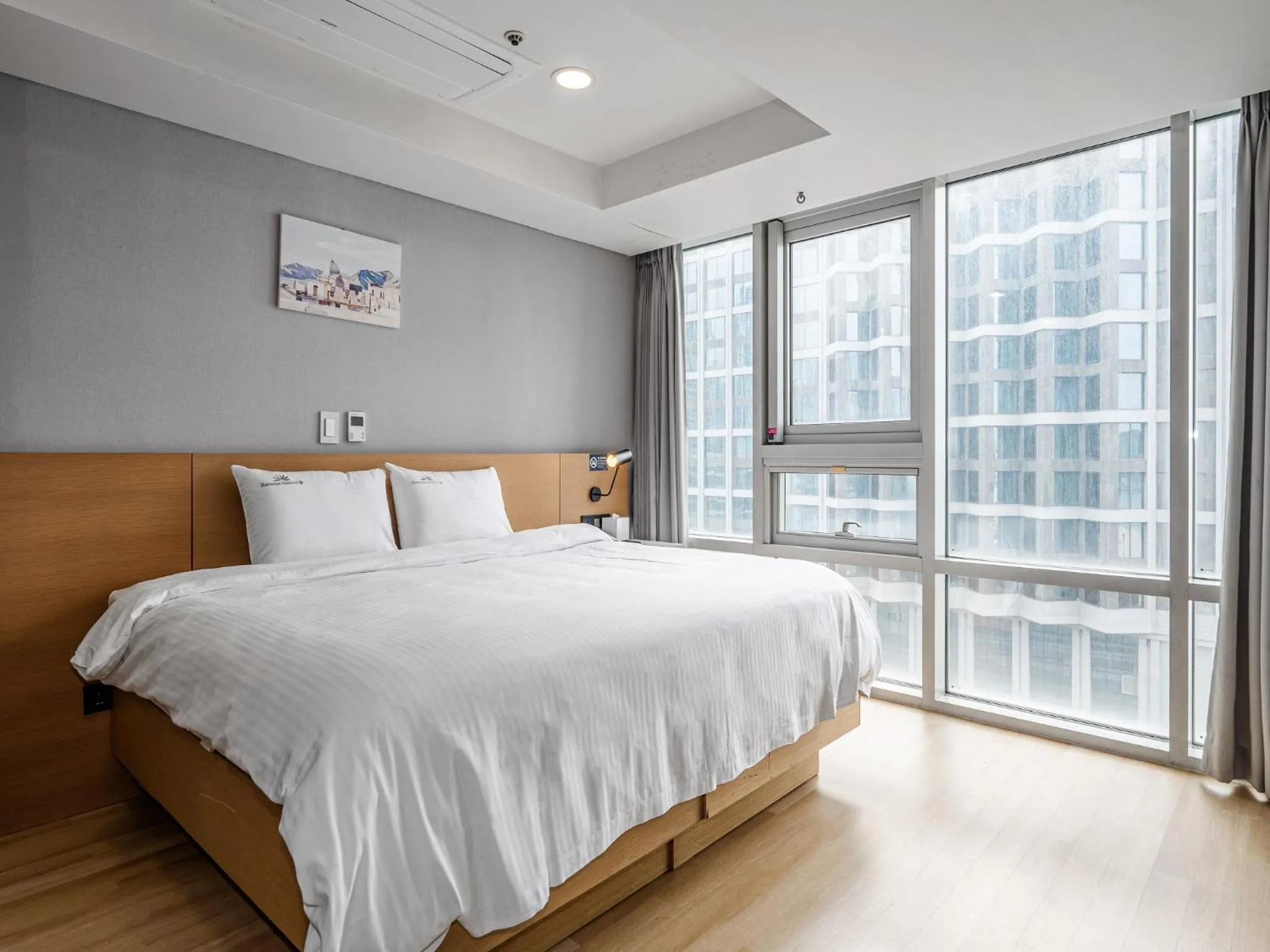 Area and facilities, Bed in Haeundae Seacloud Hotel Residence