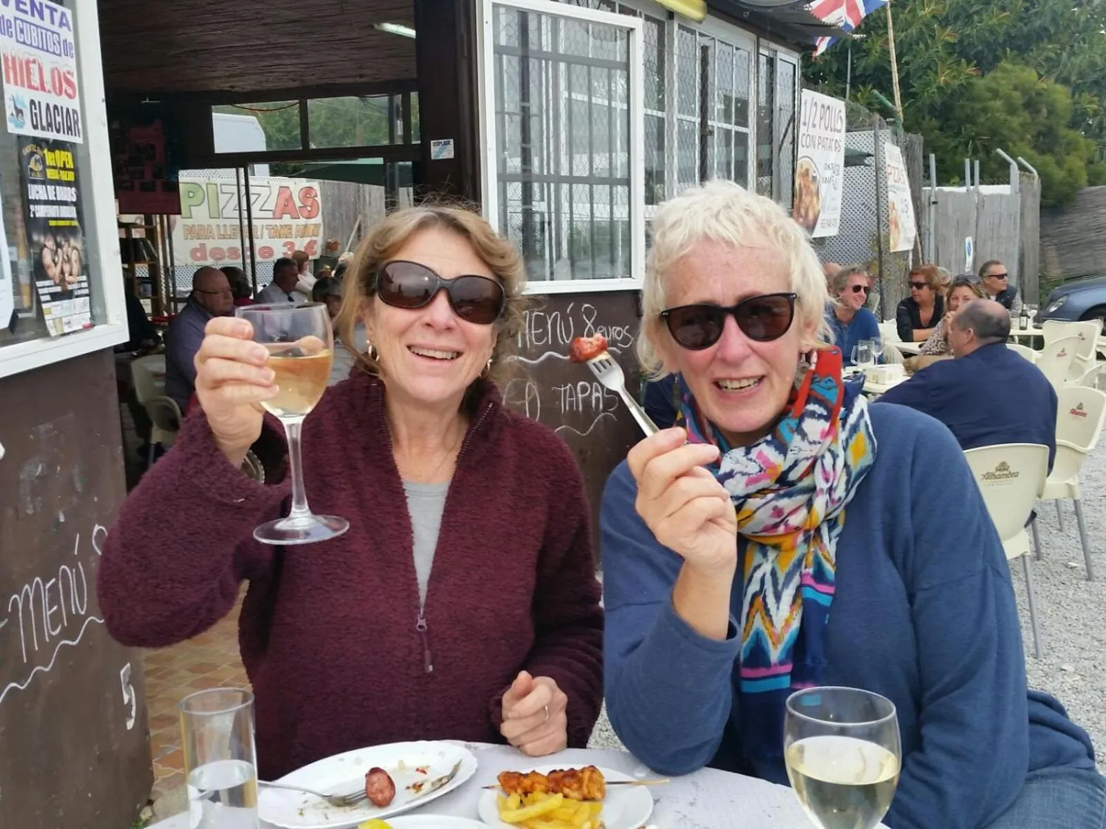 People in Falmouth Lodge