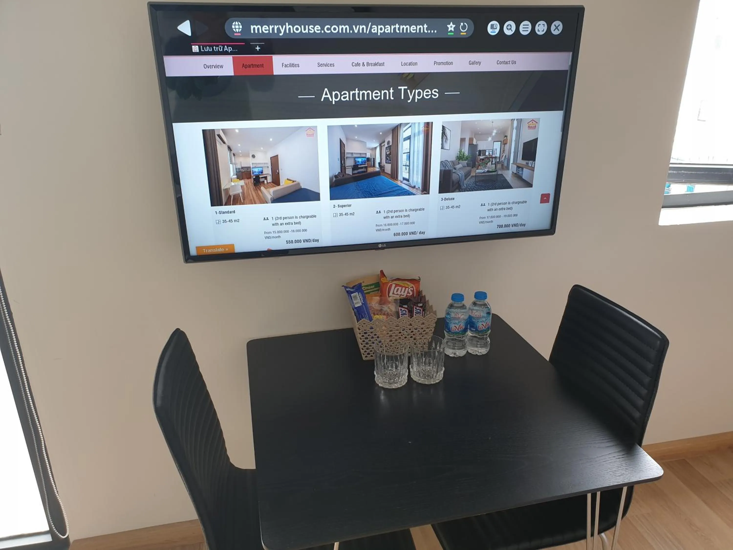 TV and multimedia in Merry House Imperia