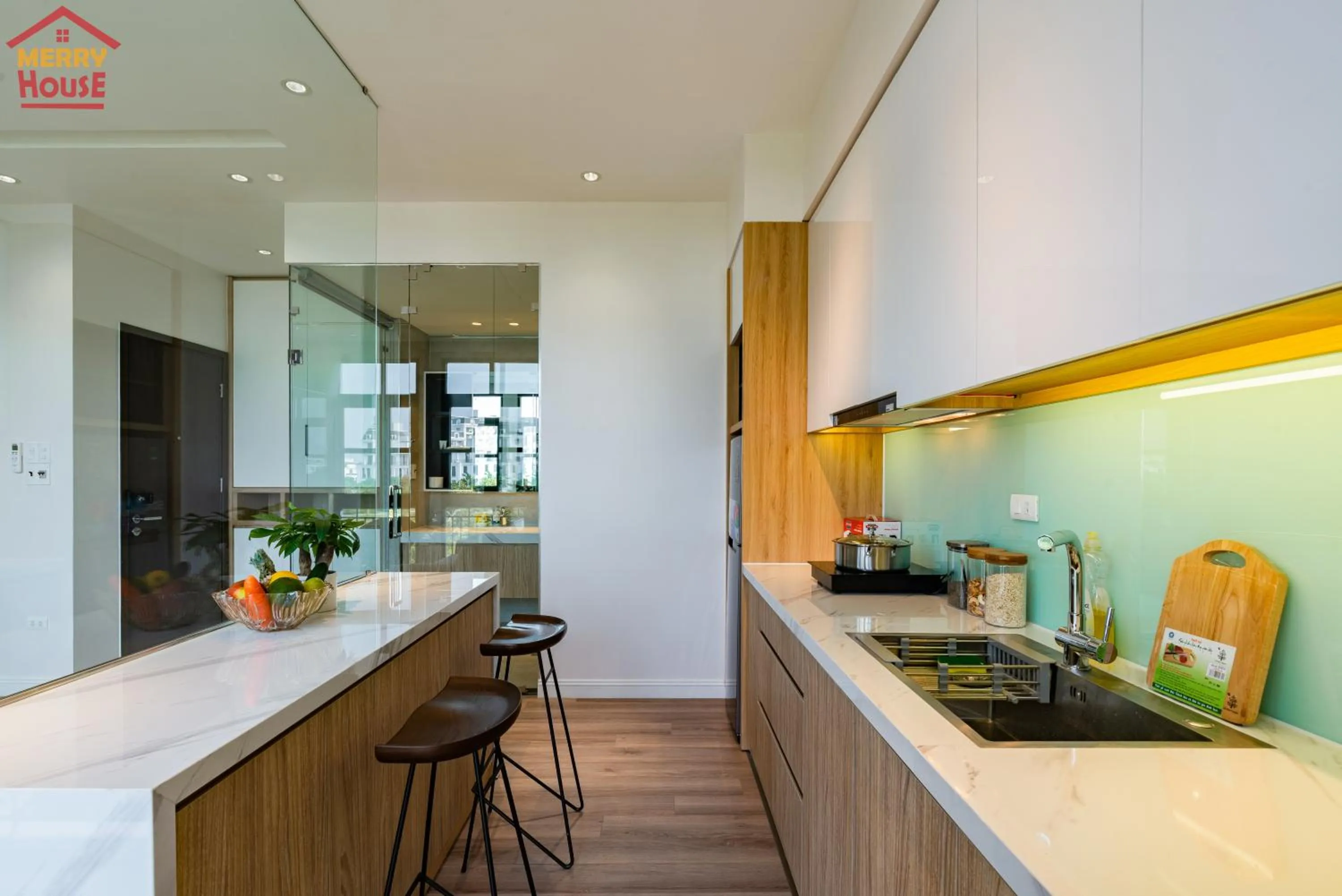 Kitchen or kitchenette in Merry House Imperia