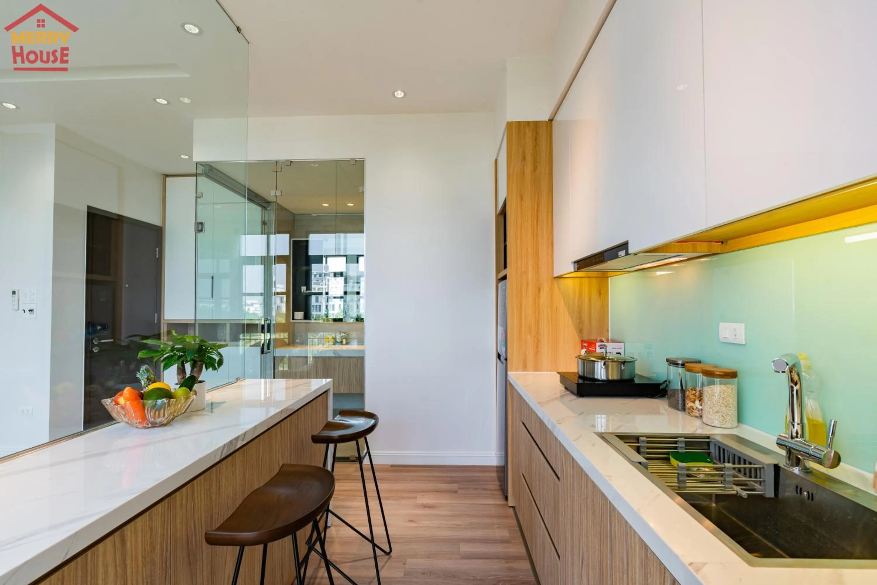 Kitchen or kitchenette in Merry House Imperia