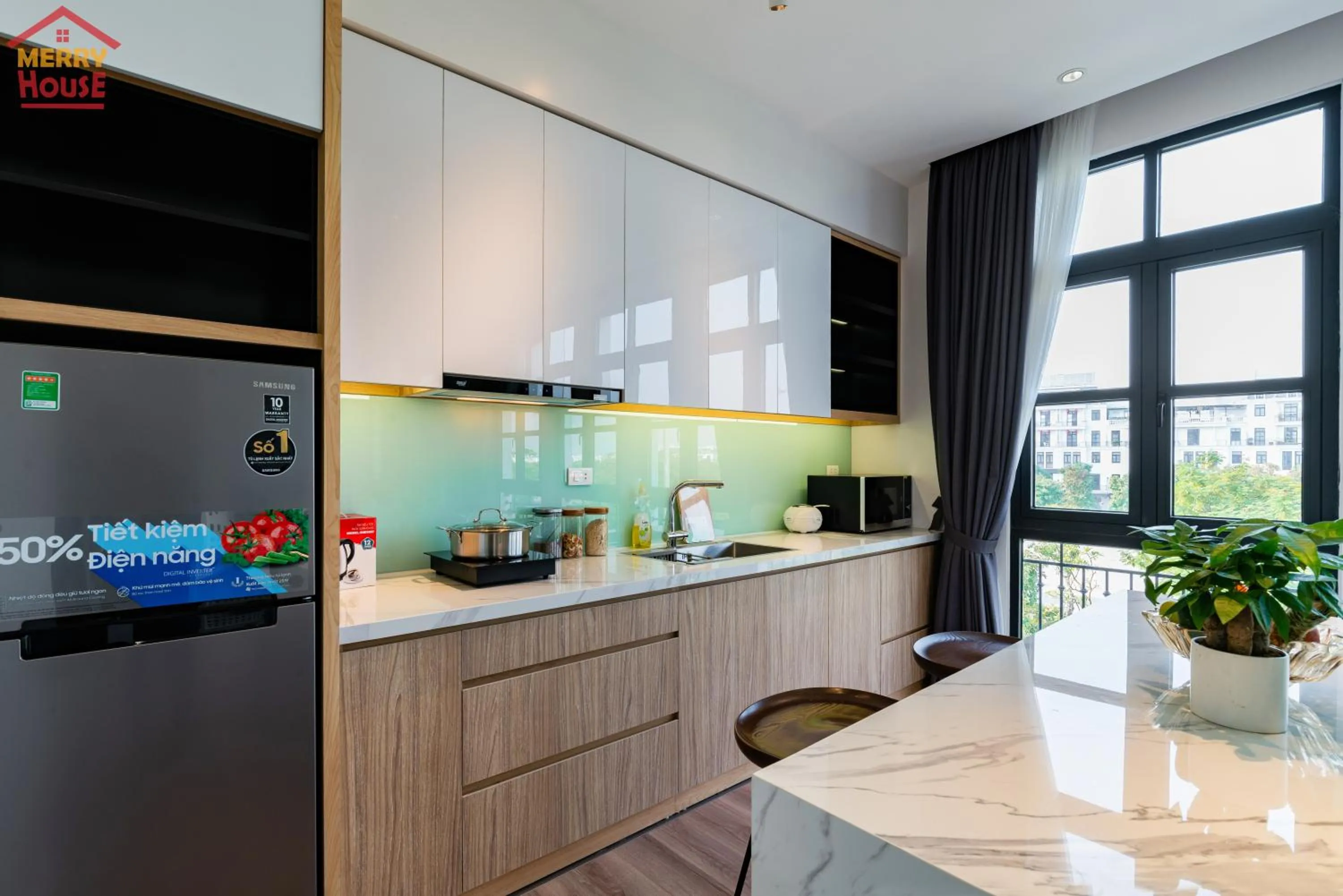 Kitchen or kitchenette in Merry House Imperia