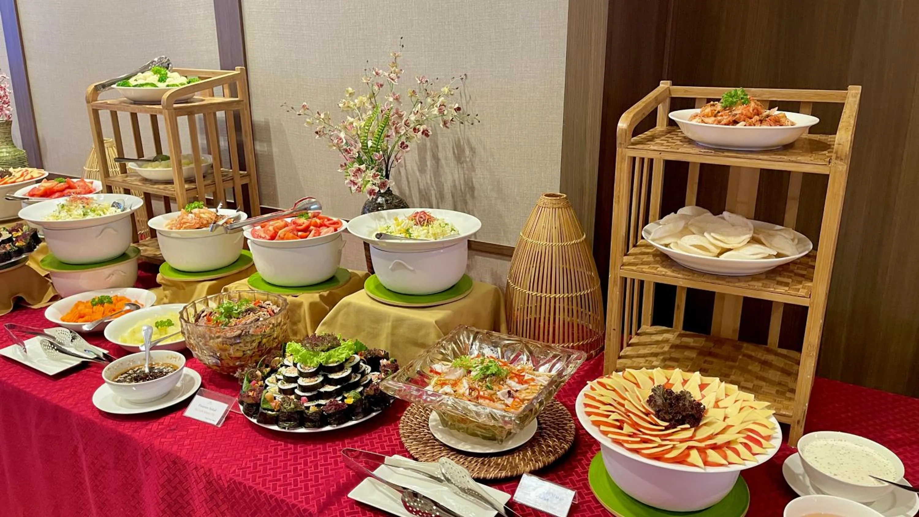 Buffet breakfast in Sonaga Beach Resort & Villas Phu Quoc