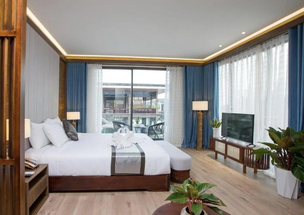 Bedroom, Bed in Sonaga Beach Resort & Villas Phu Quoc