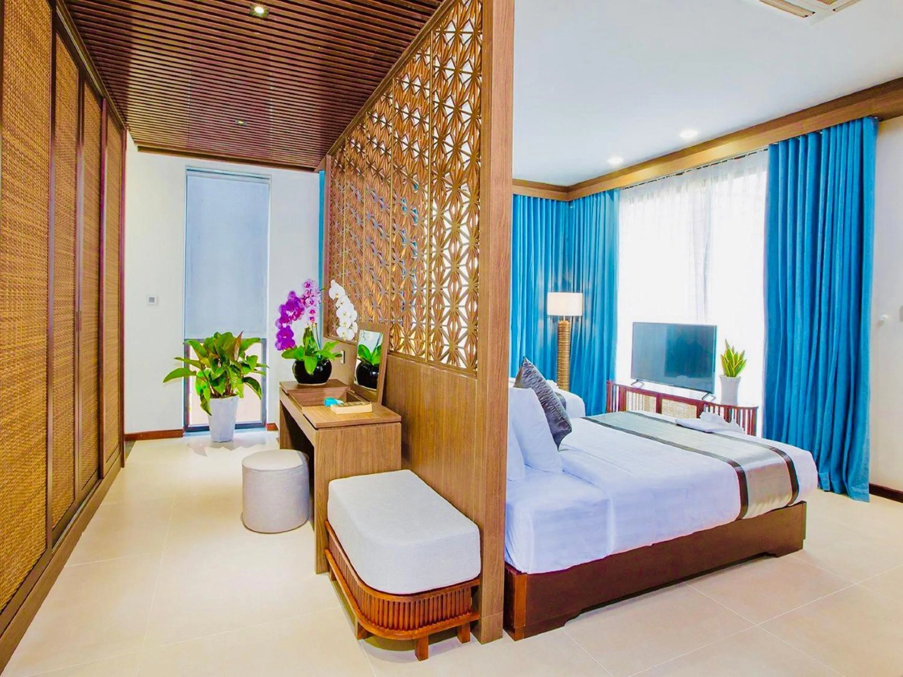 Bed in Sonaga Beach Resort & Villas Phu Quoc