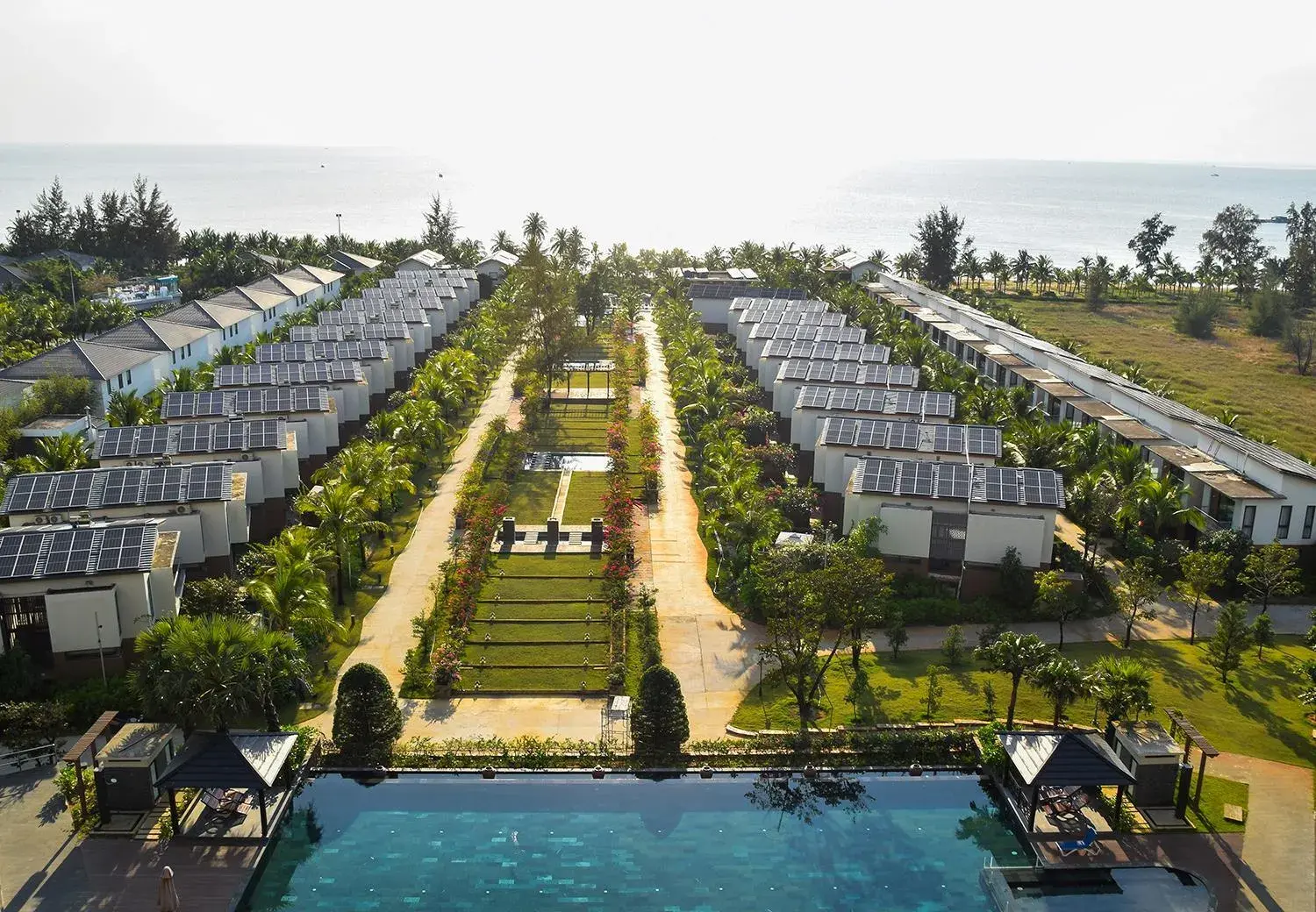 Property building in Sonaga Beach Resort & Villas Phu Quoc Property building in Sonaga Beach Resort & Villas Phu Quoc