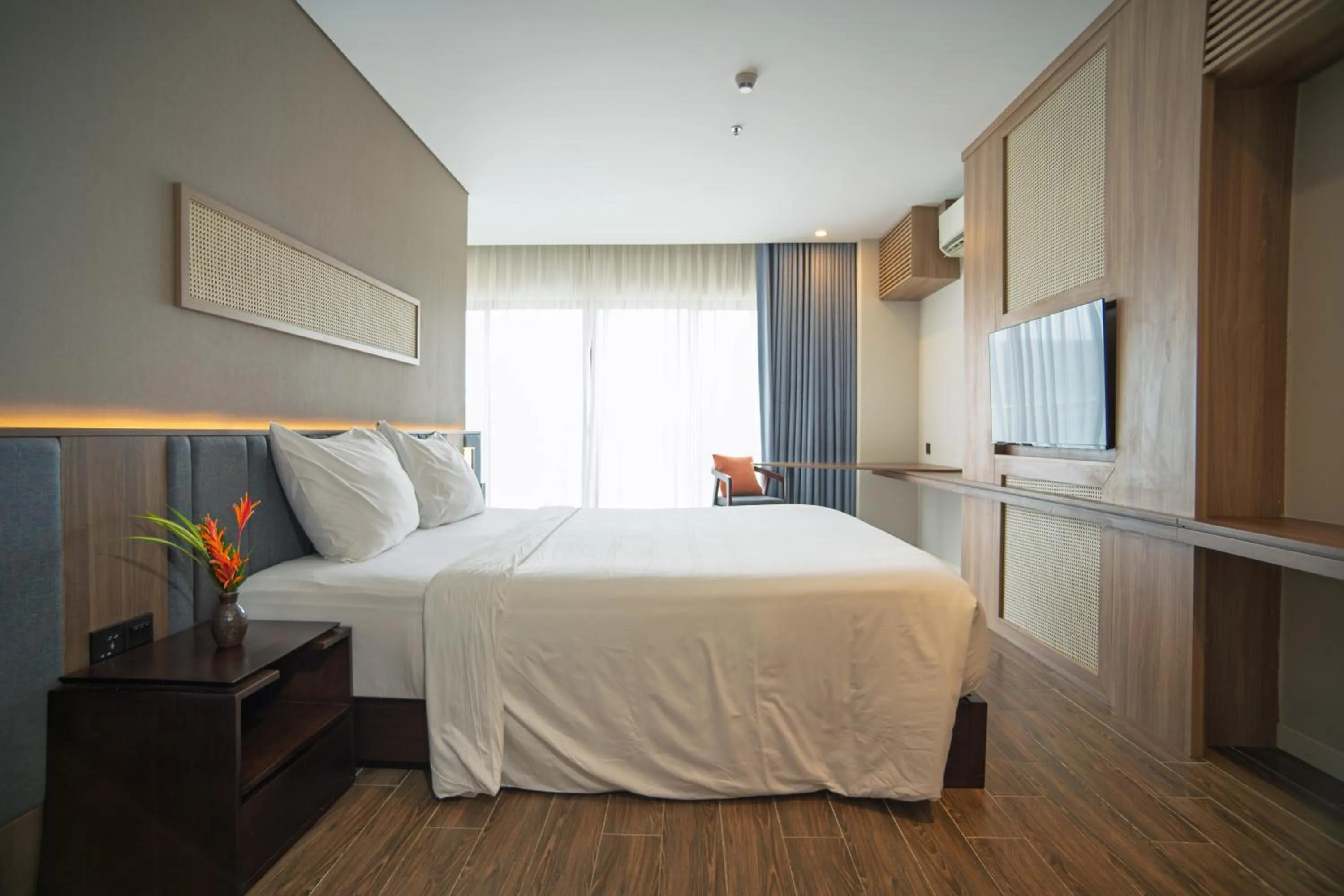 Bedroom, Bed in Sonaga Beach Resort & Villas Phu Quoc