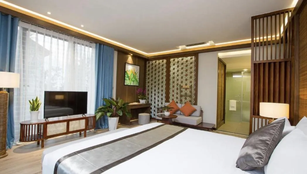 Bed in Sonaga Beach Resort & Villas Phu Quoc