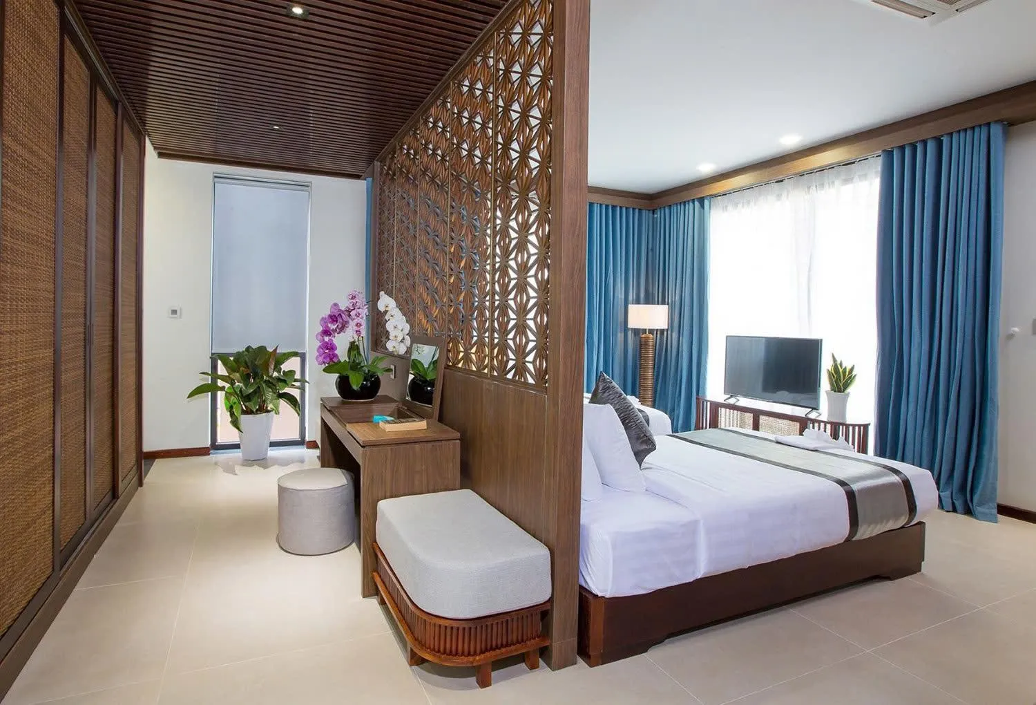 Bathroom, Bed in Sonaga Beach Resort & Villas Phu Quoc