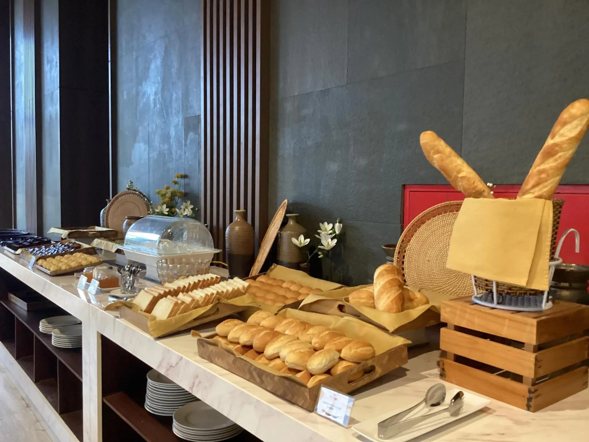 Buffet breakfast in Sonaga Beach Resort & Villas Phu Quoc