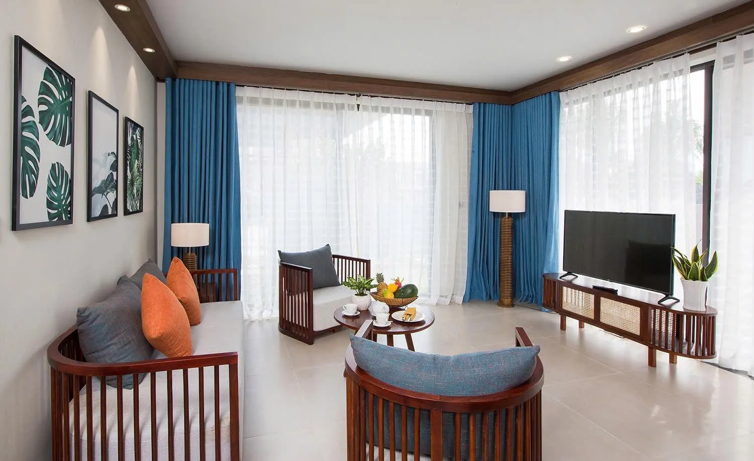 Living room in Sonaga Beach Resort & Villas Phu Quoc