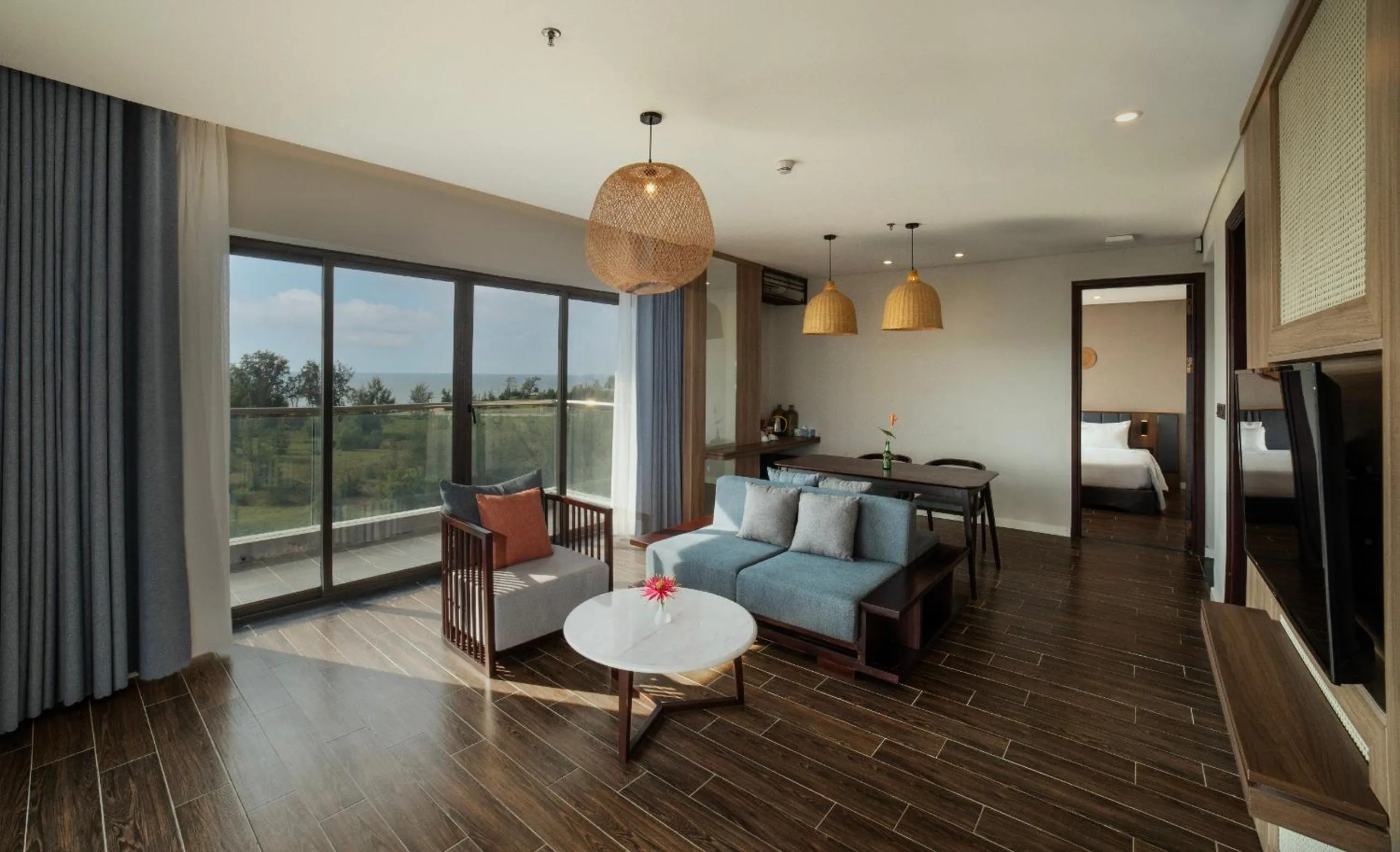 Living room in Sonaga Beach Resort & Villas Phu Quoc