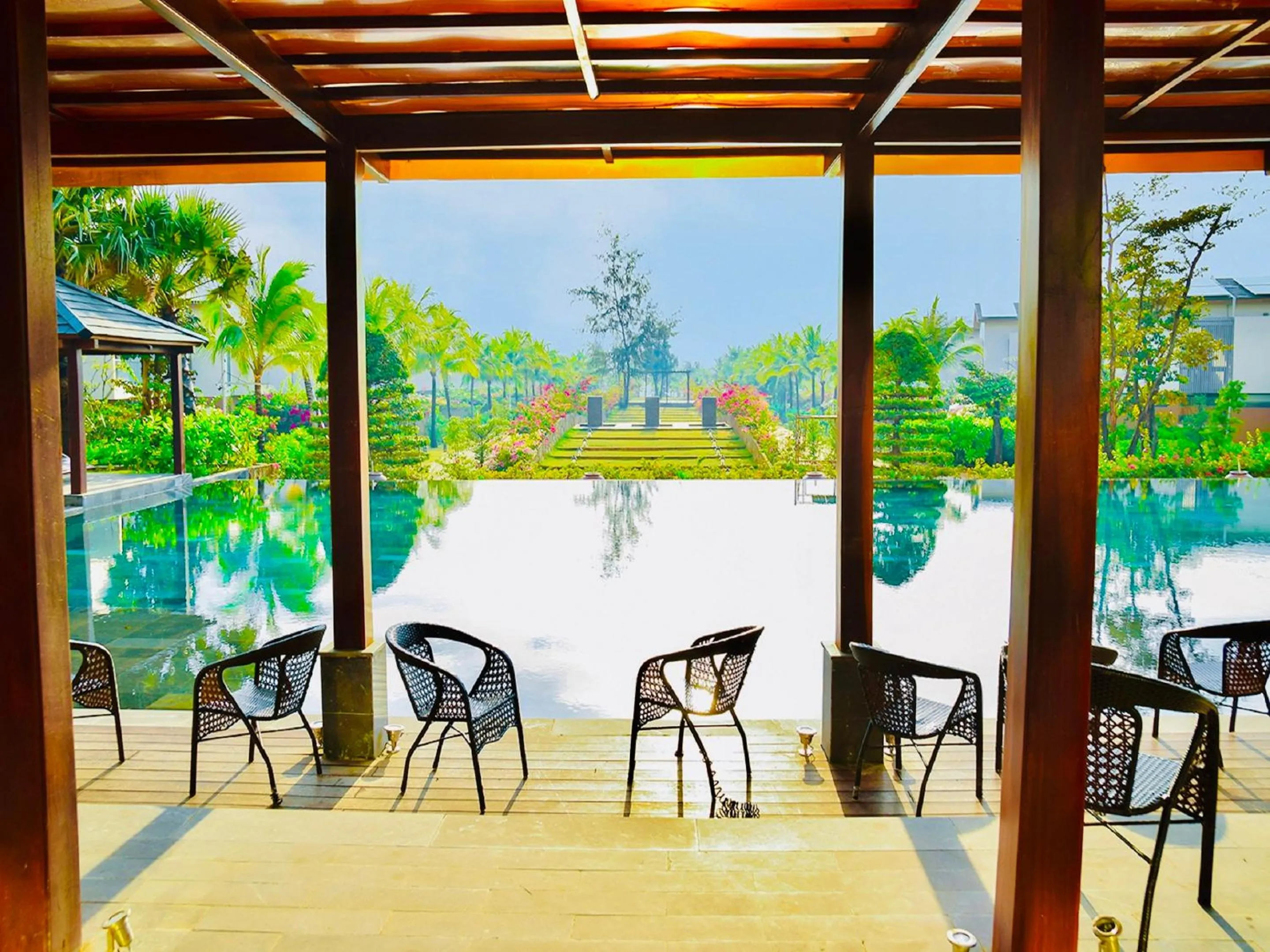 Patio in Sonaga Beach Resort & Villas Phu Quoc