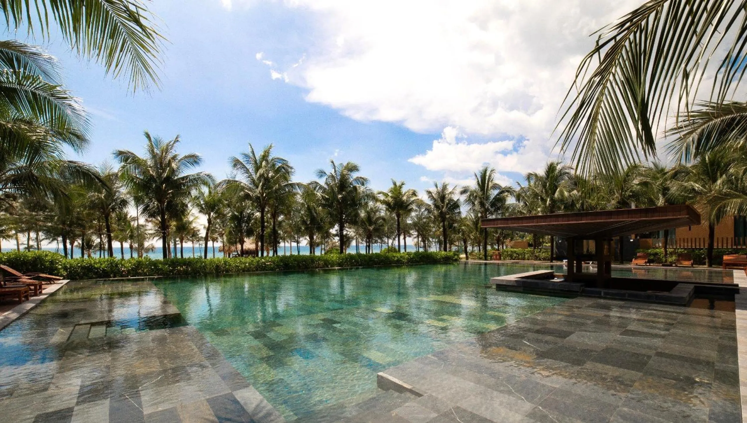 Pool view in Sonaga Beach Resort & Villas Phu Quoc