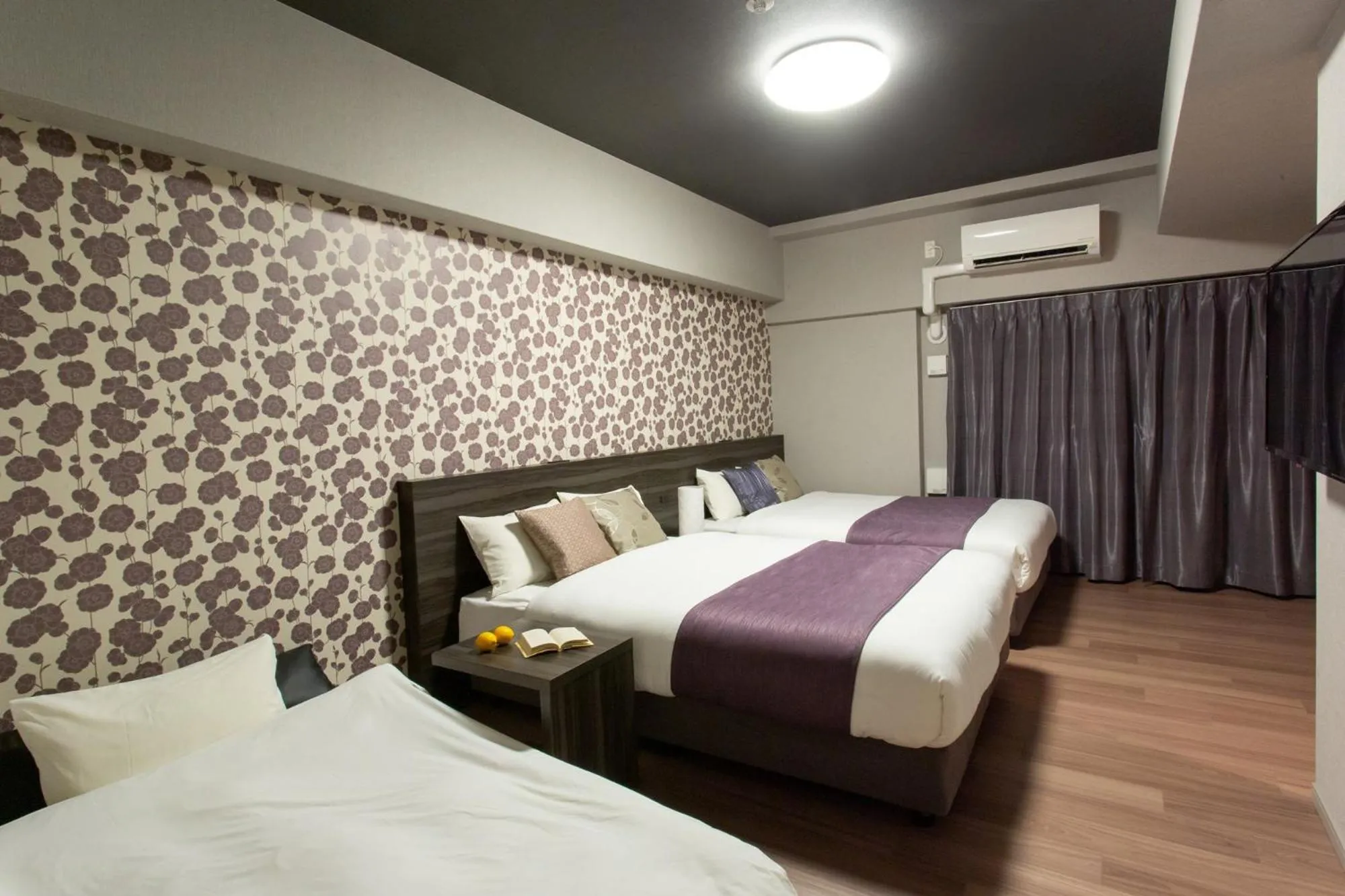 Bedroom, Bed in BON Condominium Namba Ebisu