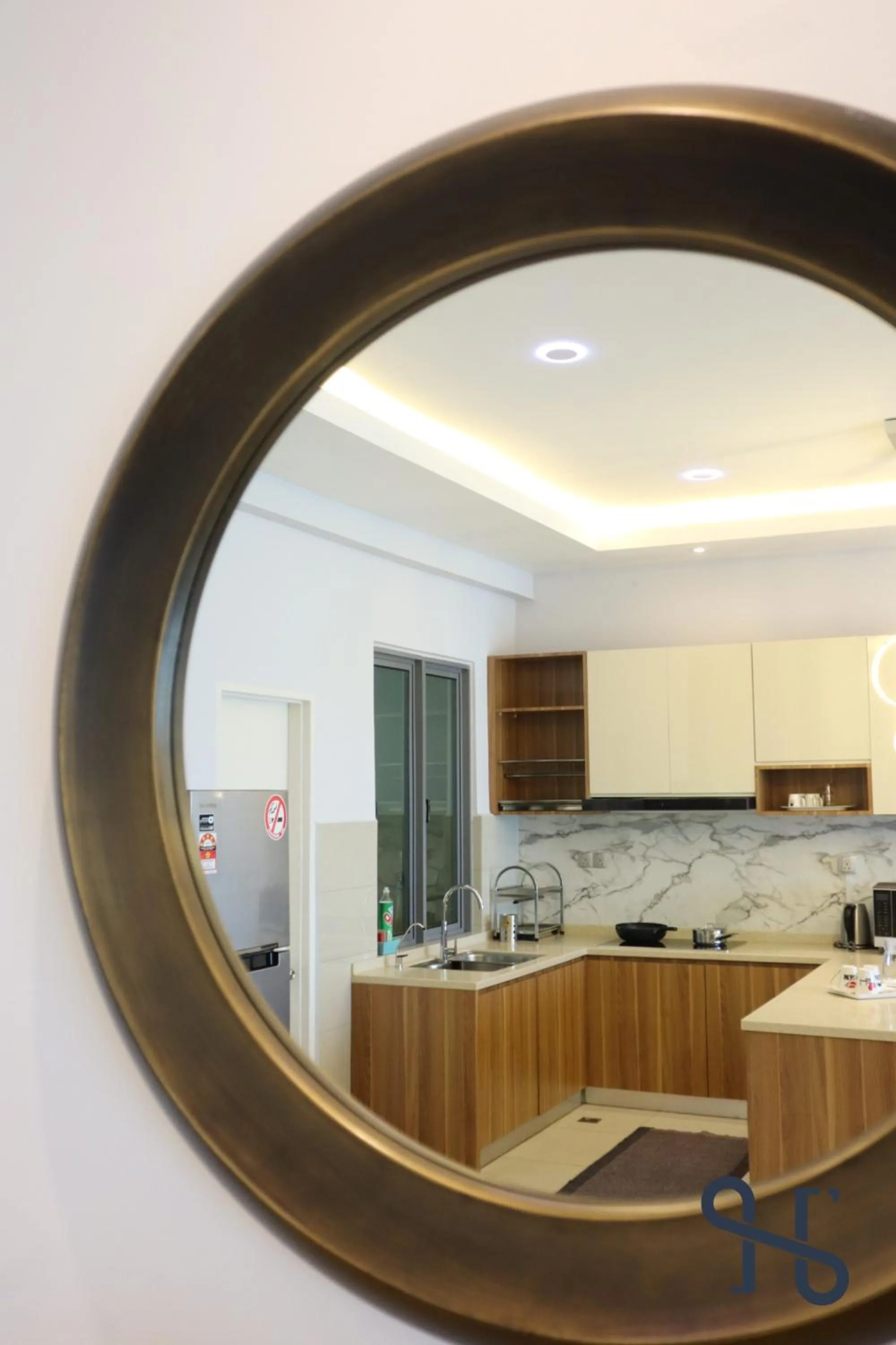 Decorative detail in Homesuite' Home at The Loft