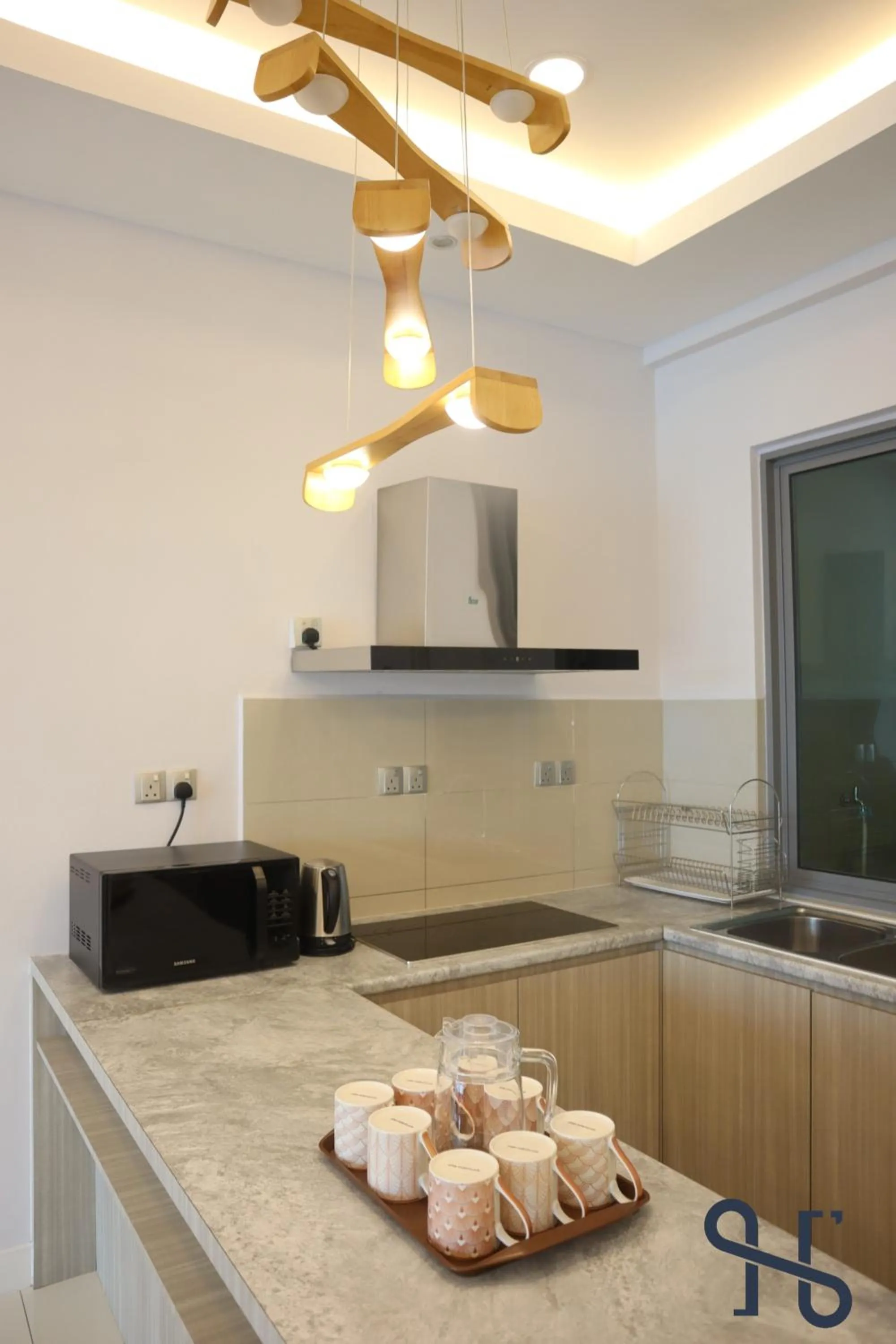 Kitchen or kitchenette in Homesuite' Home at The Loft