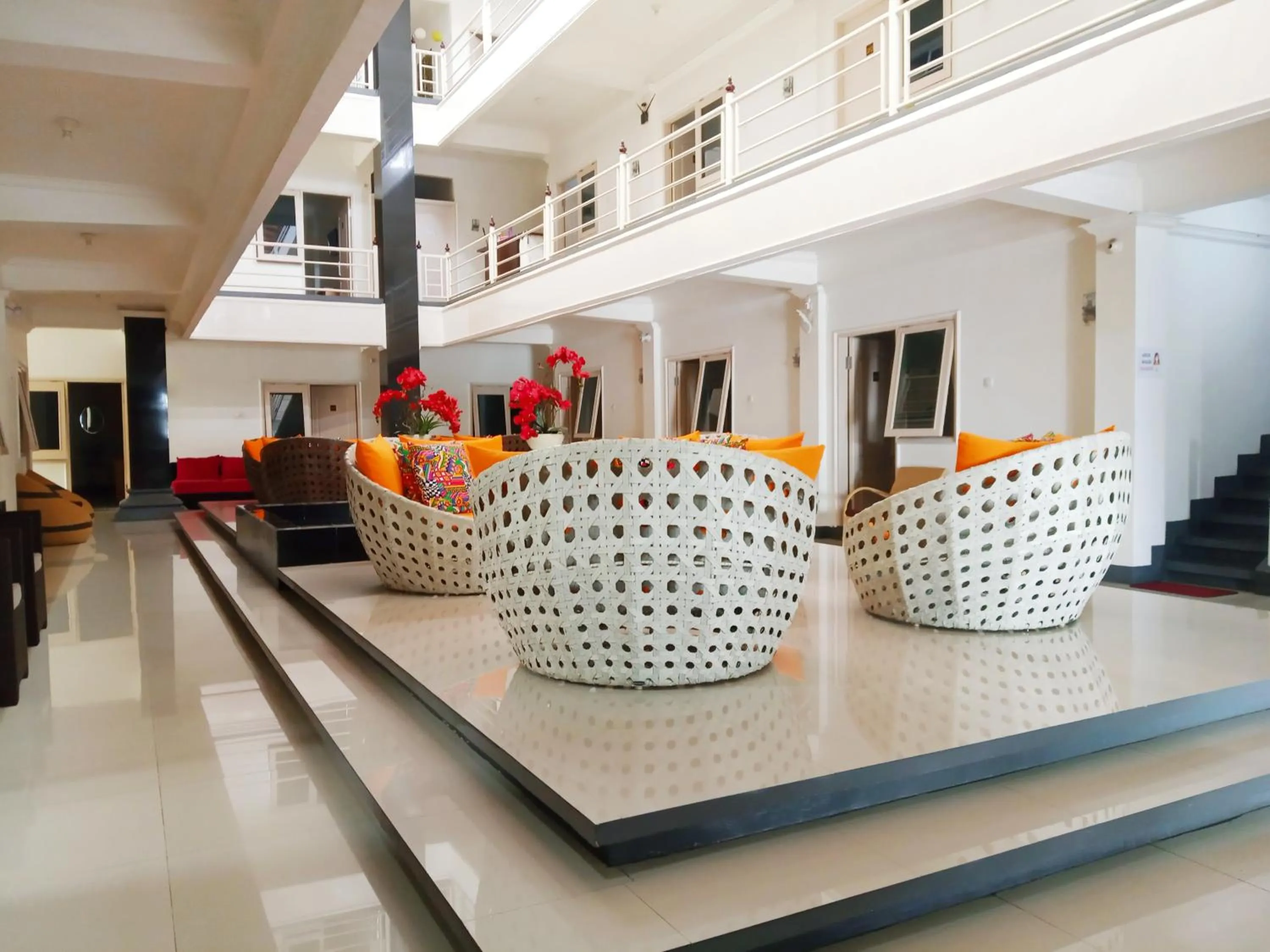 Lobby or reception in Gading Guest House