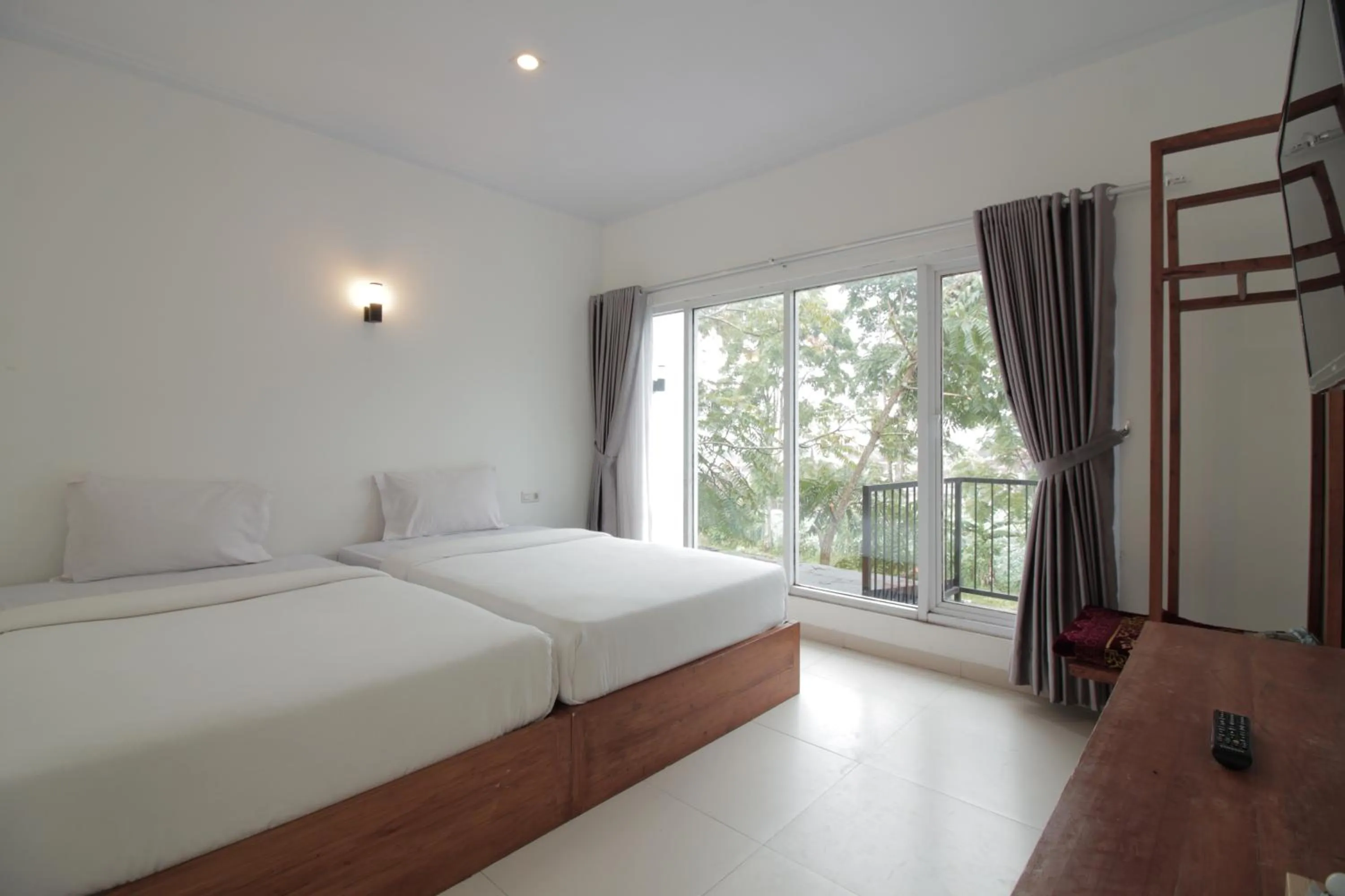 Bed in Tibrae Homestay Syariah