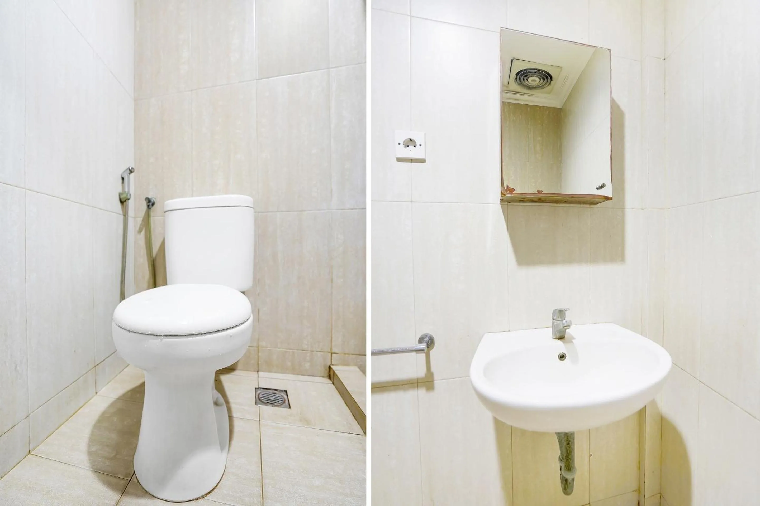 Bathroom in Hotel O Pondok Inap Shofwa 2