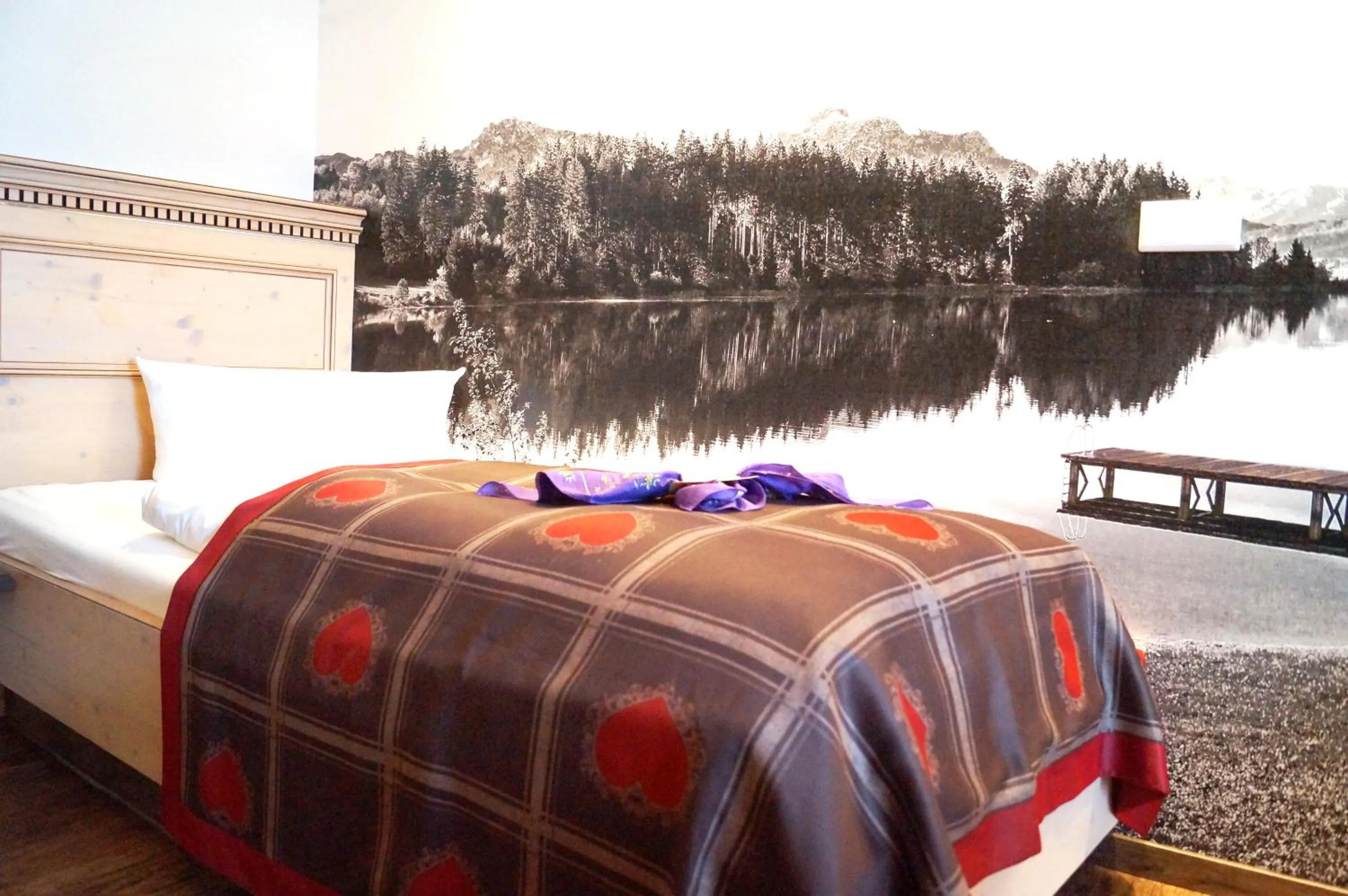 Bed in Hotel Sommer-Haus am See