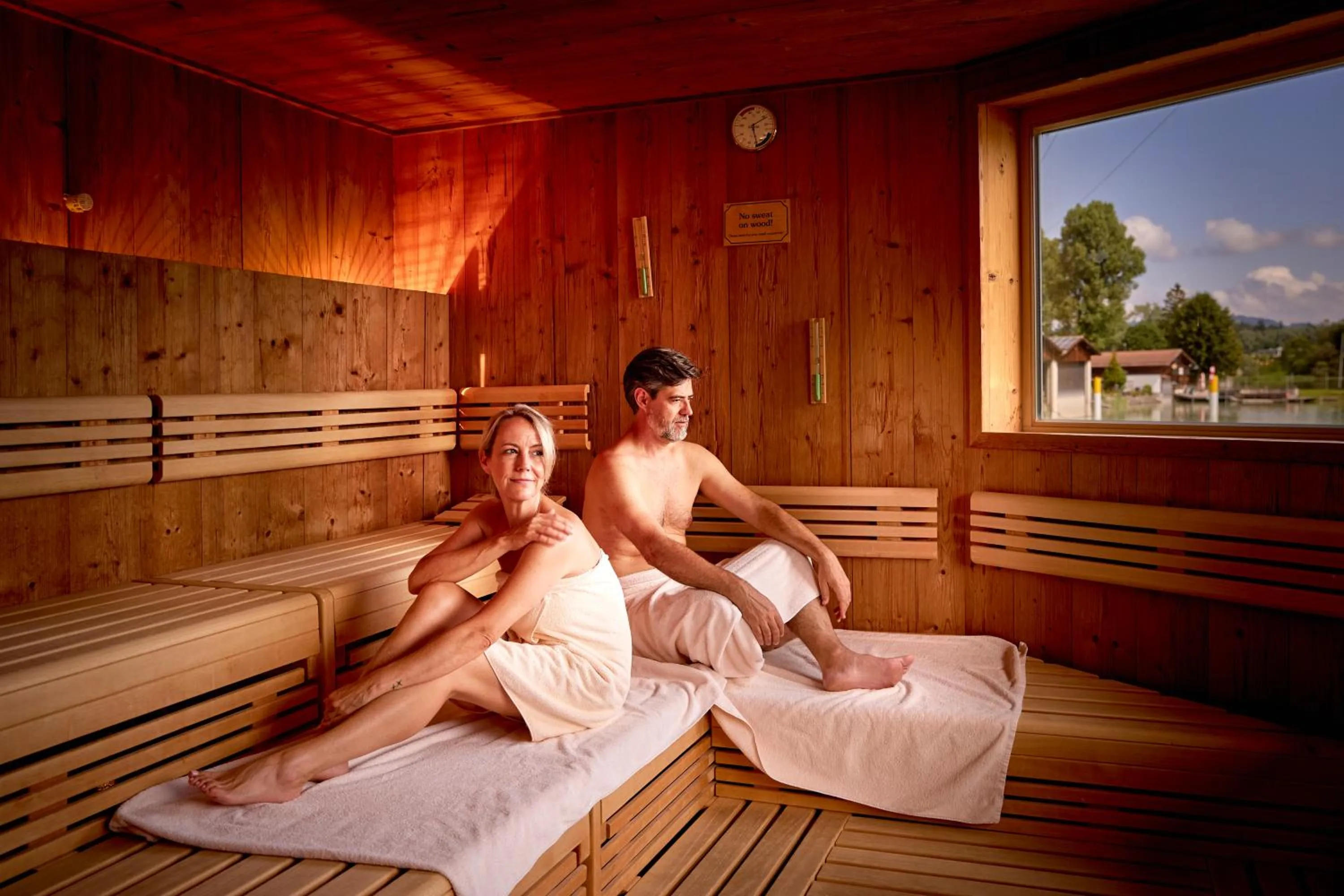 Spa and wellness centre/facilities in Hotel Sommer-Haus am See