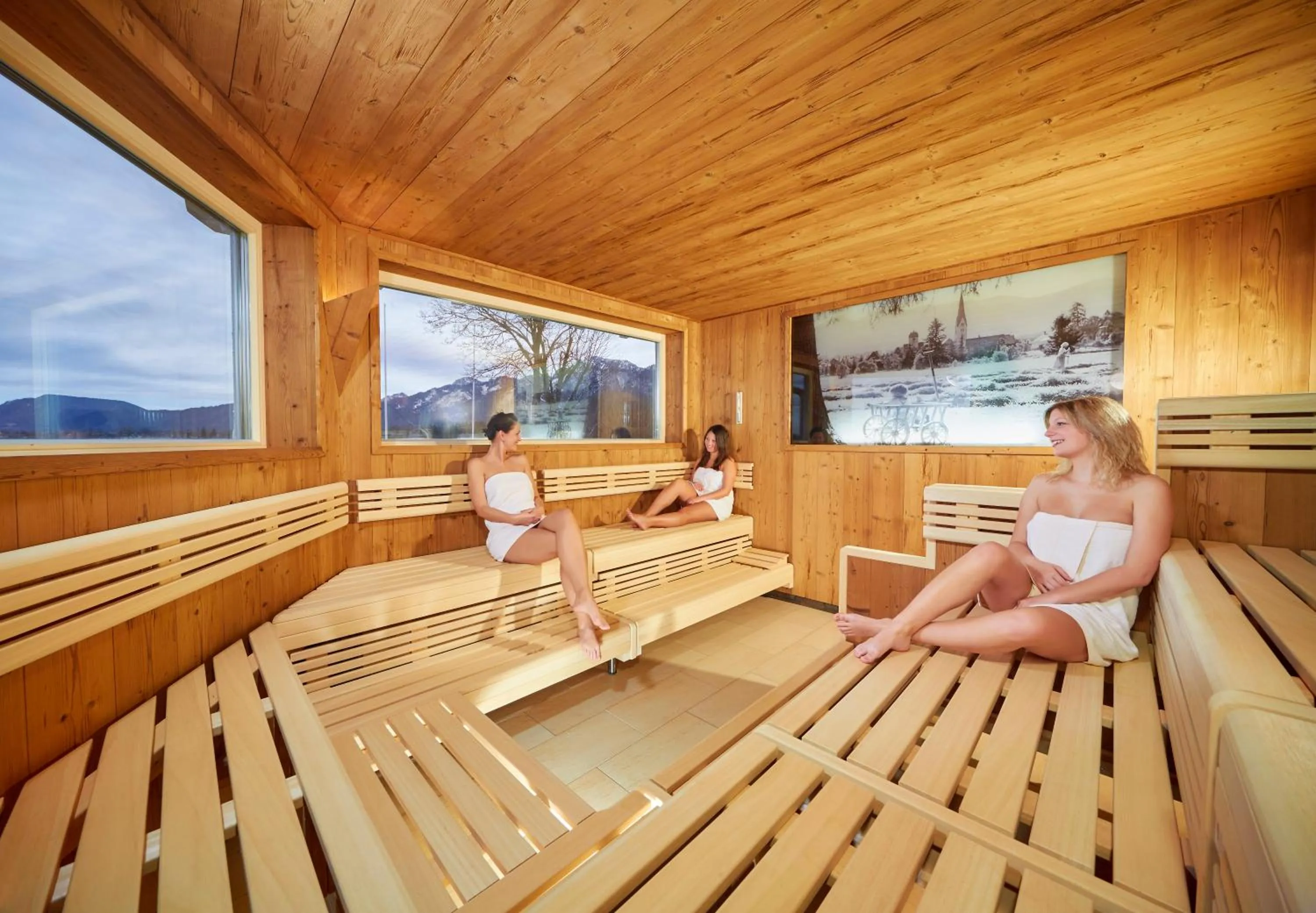 Spa and wellness centre/facilities in Hotel Sommer-Haus am See