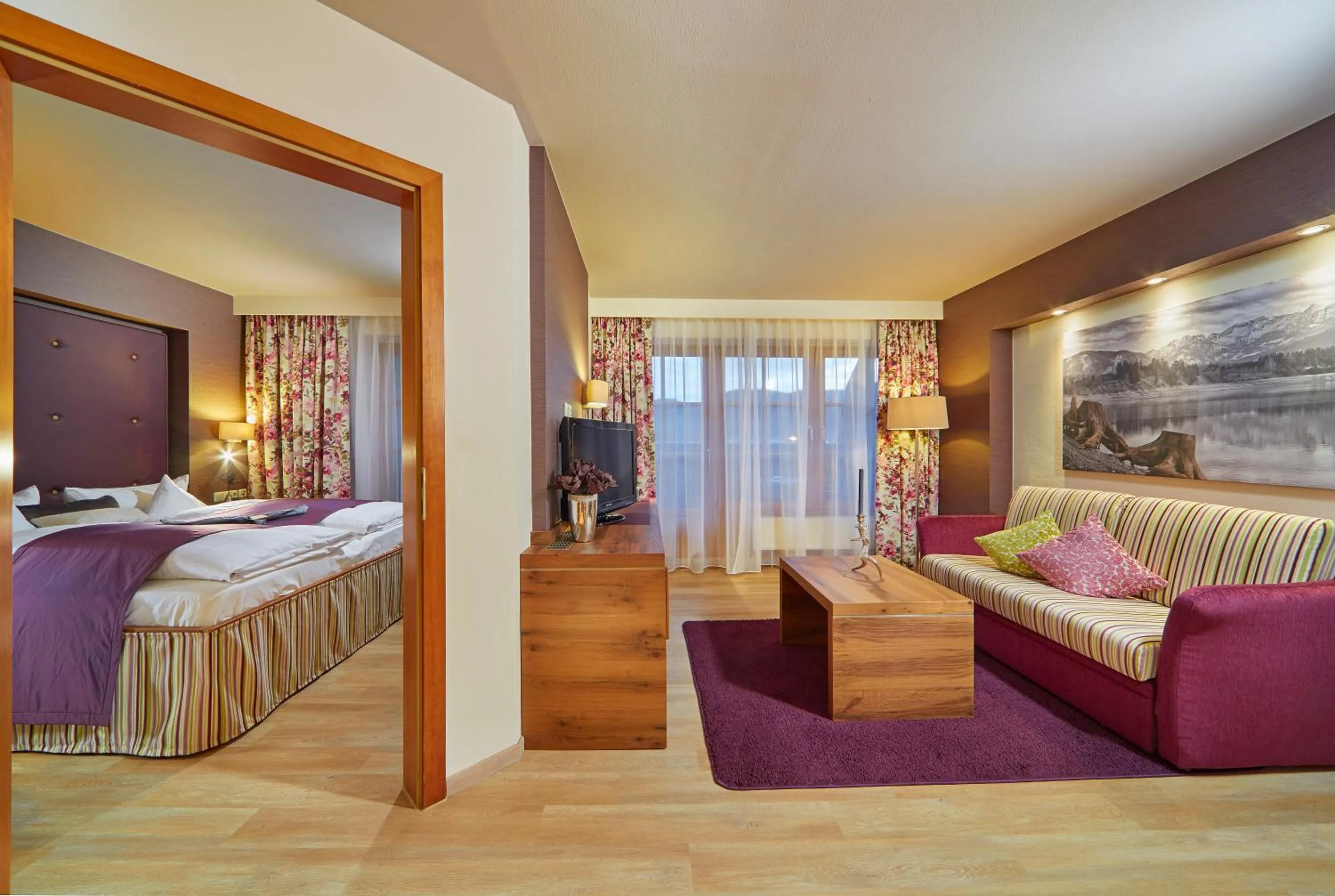 Photo of the whole room, Bed in Hotel Sommer-Haus am See