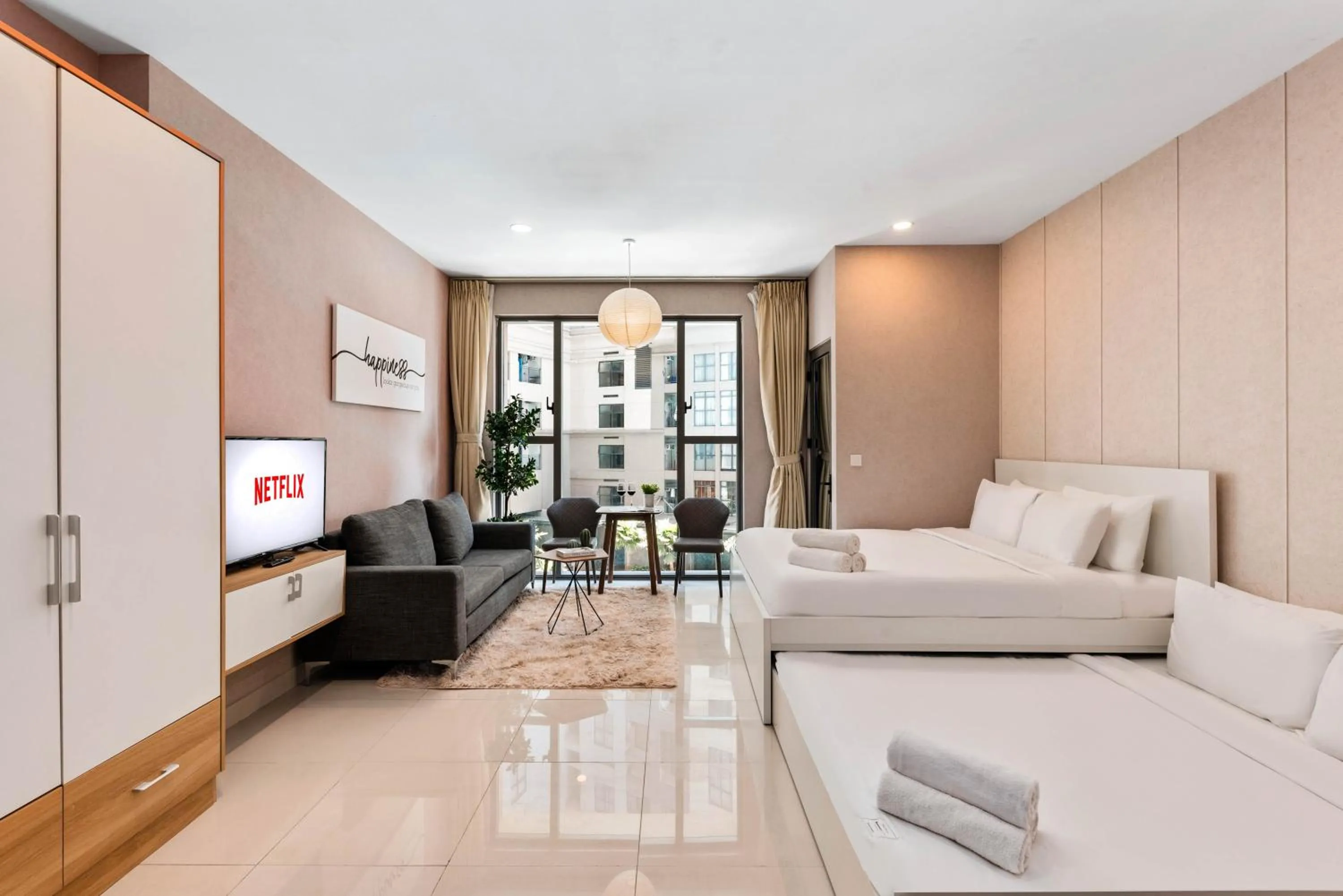 Photo of the whole room in S Lux Apartment