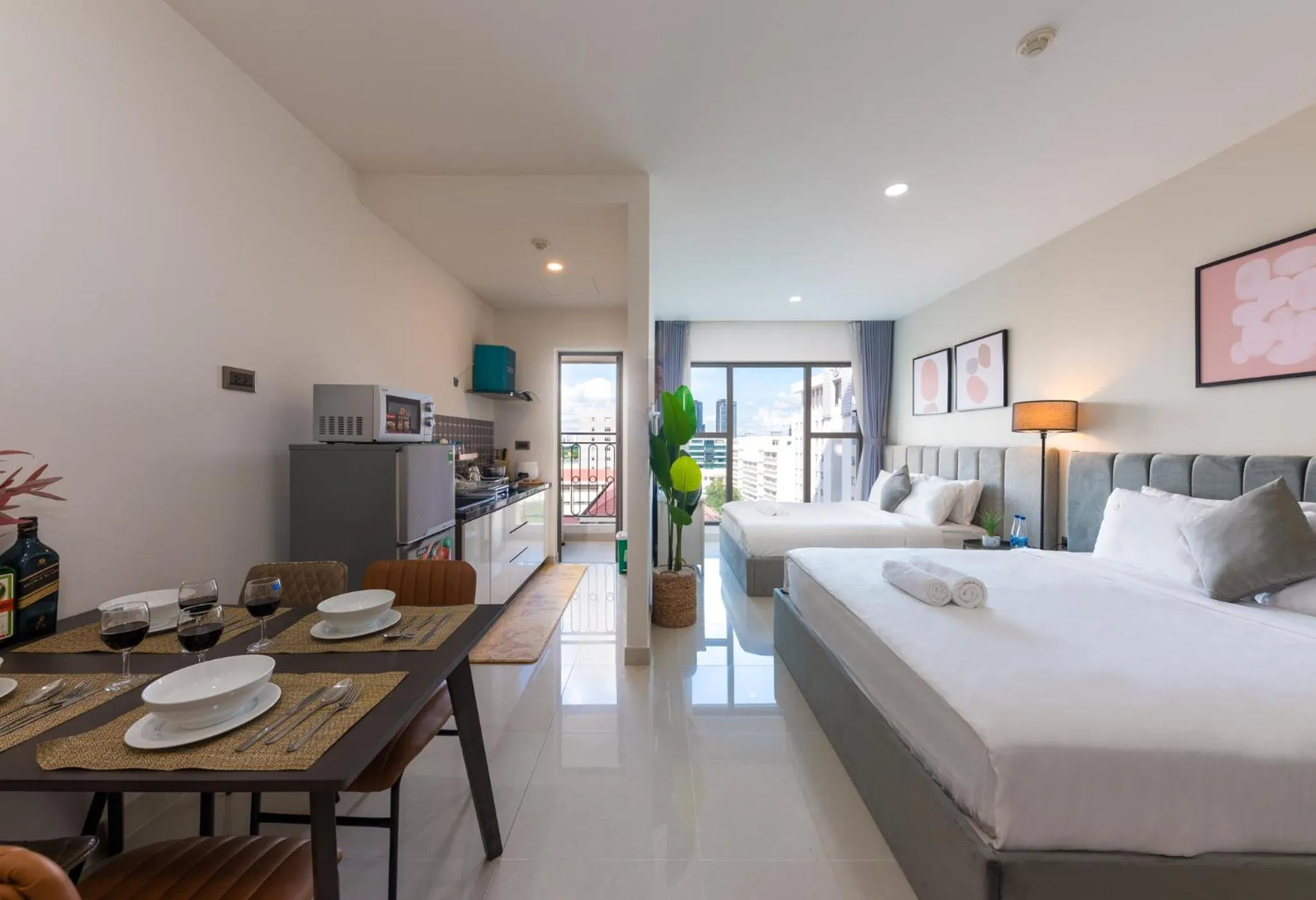 Photo of the whole room, Bed in S Lux Apartment