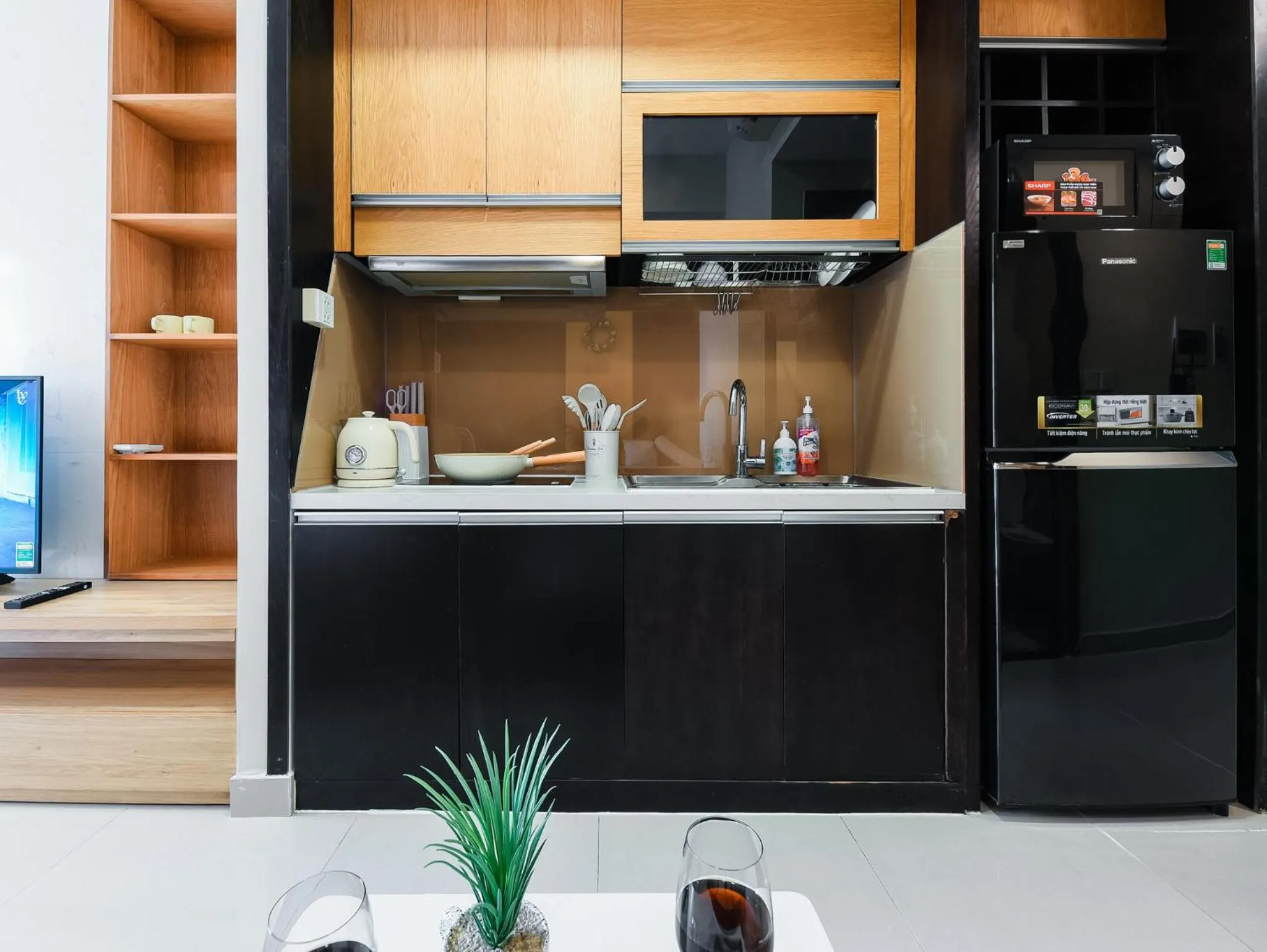 Kitchen or kitchenette in S Lux Apartment