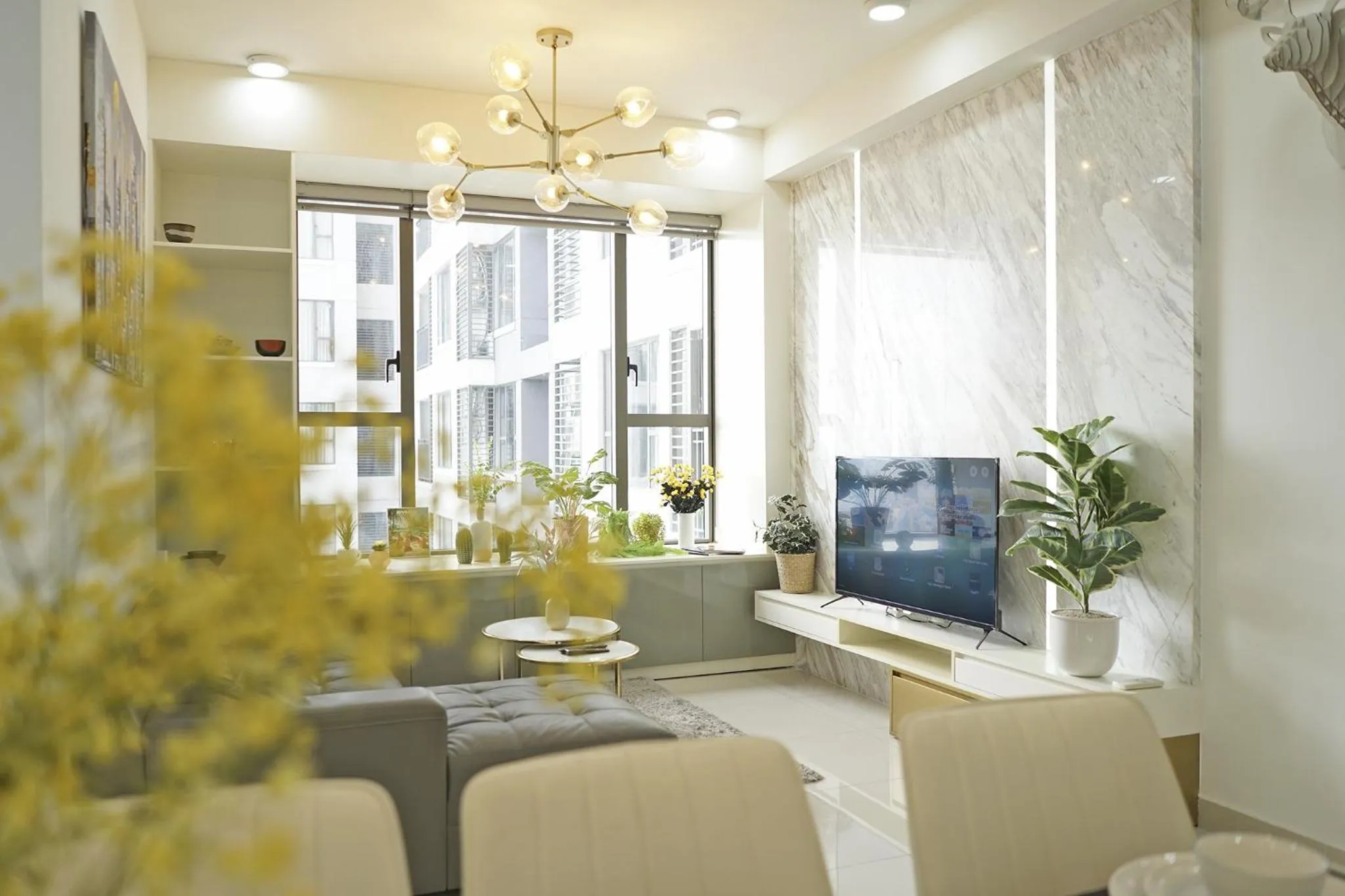 Living room in S Lux Apartment