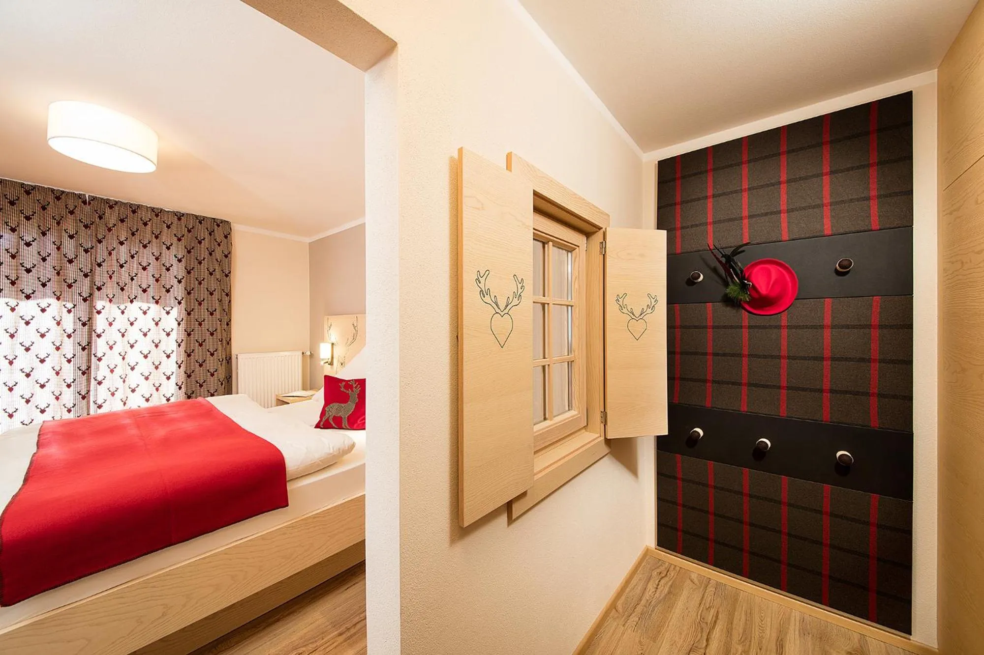 Bed in Hotel Wiedemann