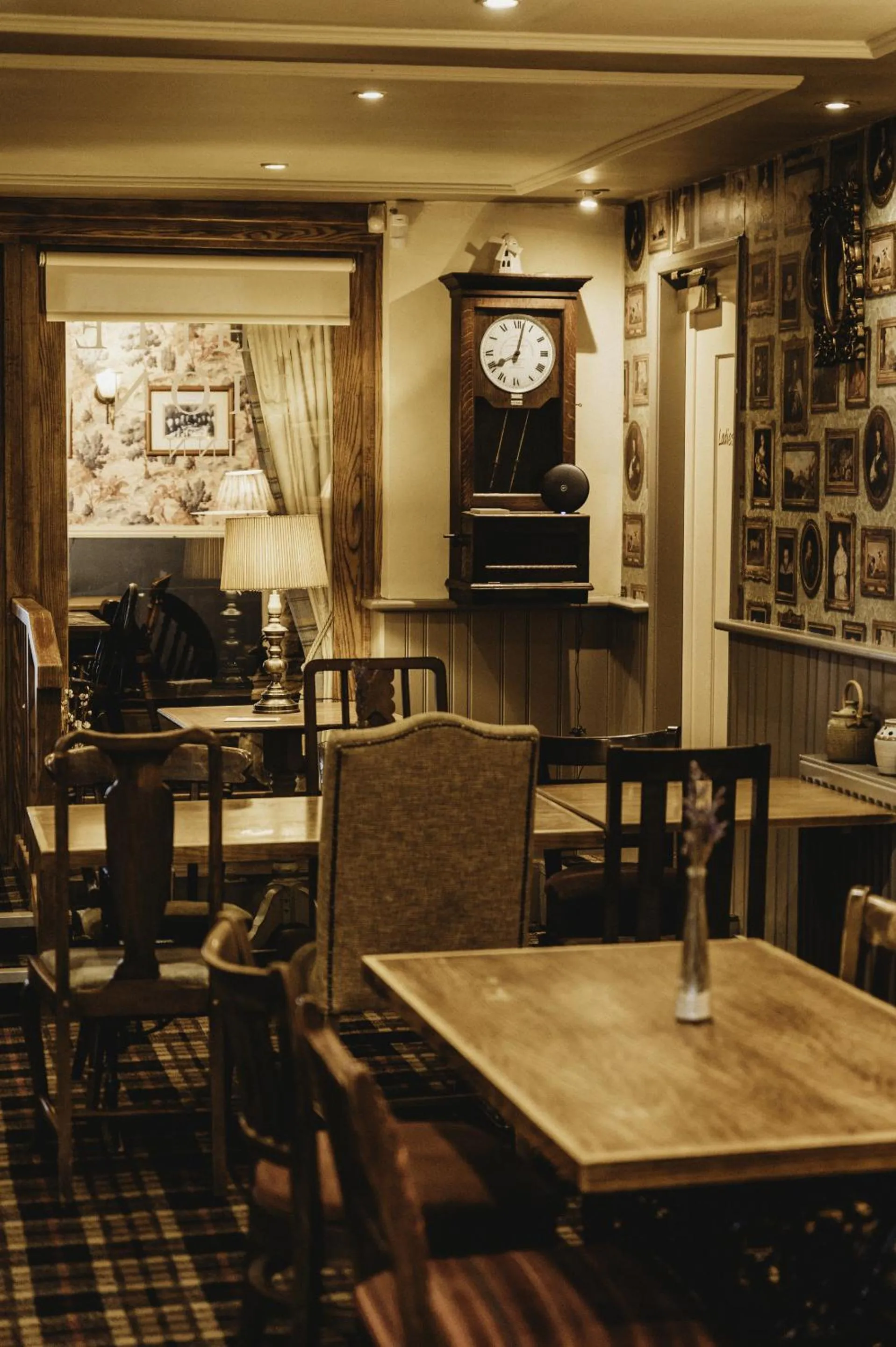 Dining area in The White Lion Inn