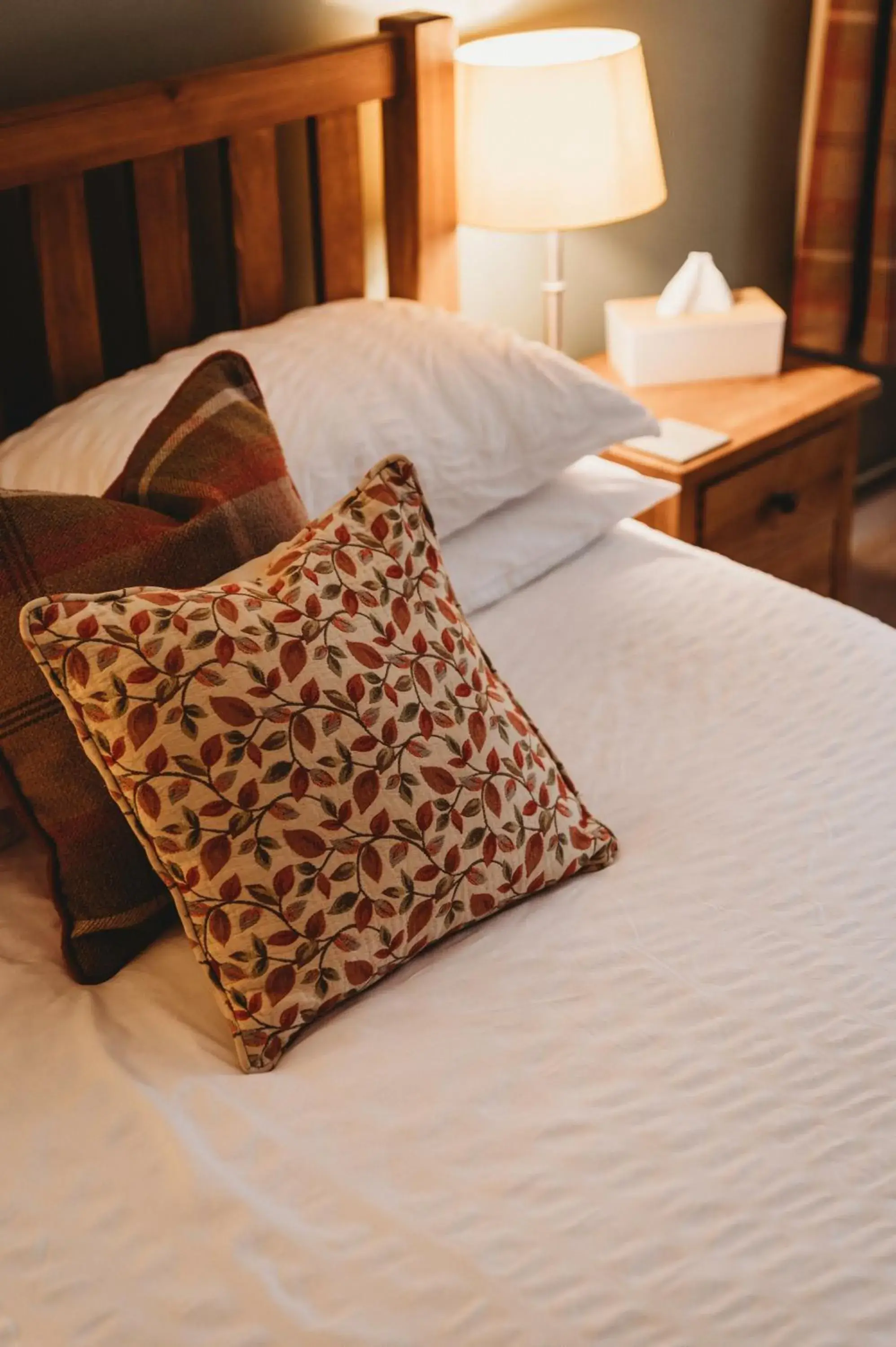 Bed in The White Lion Inn Bed in The White Lion Inn