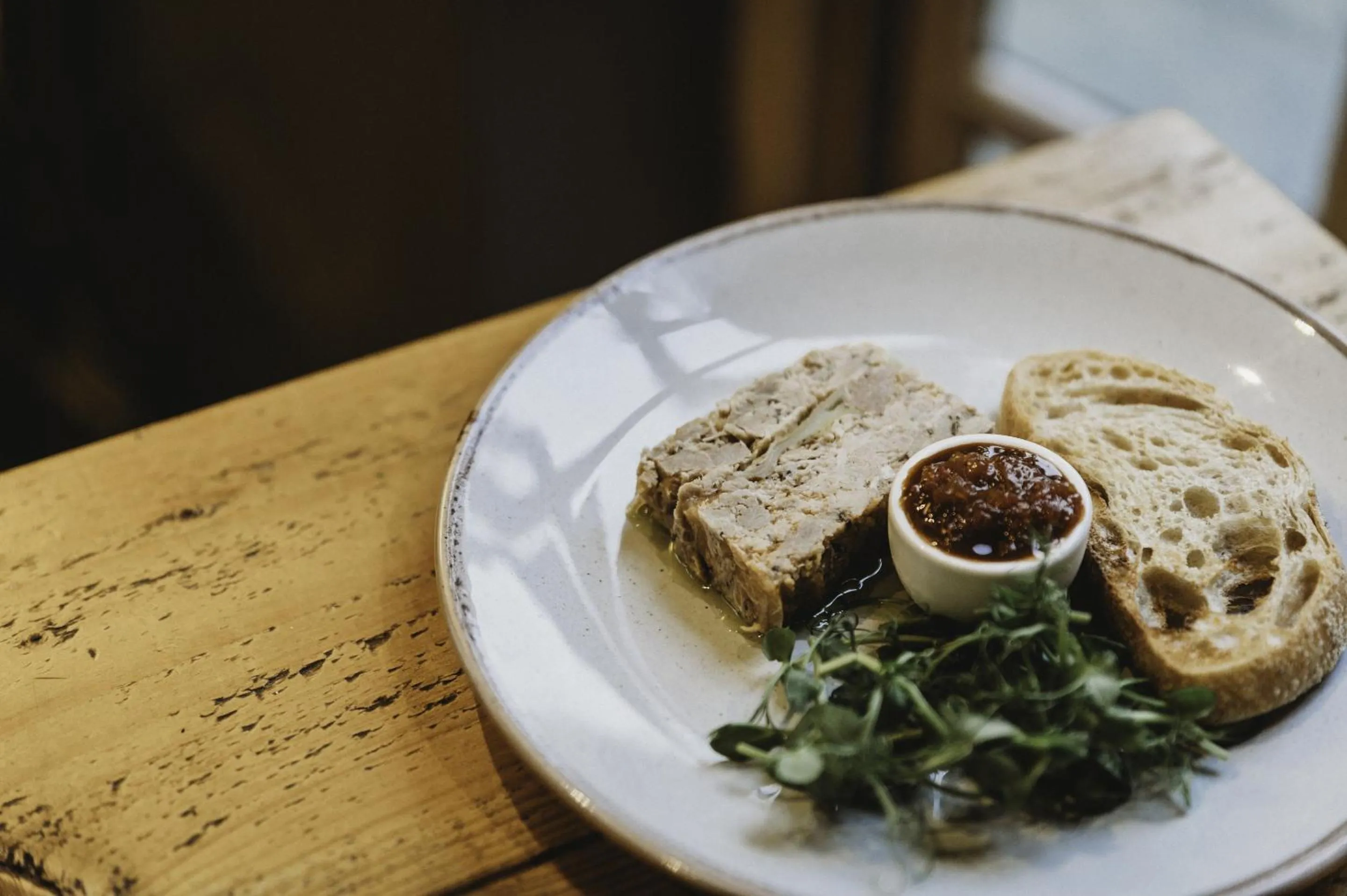 Food and drinks in The White Lion Inn