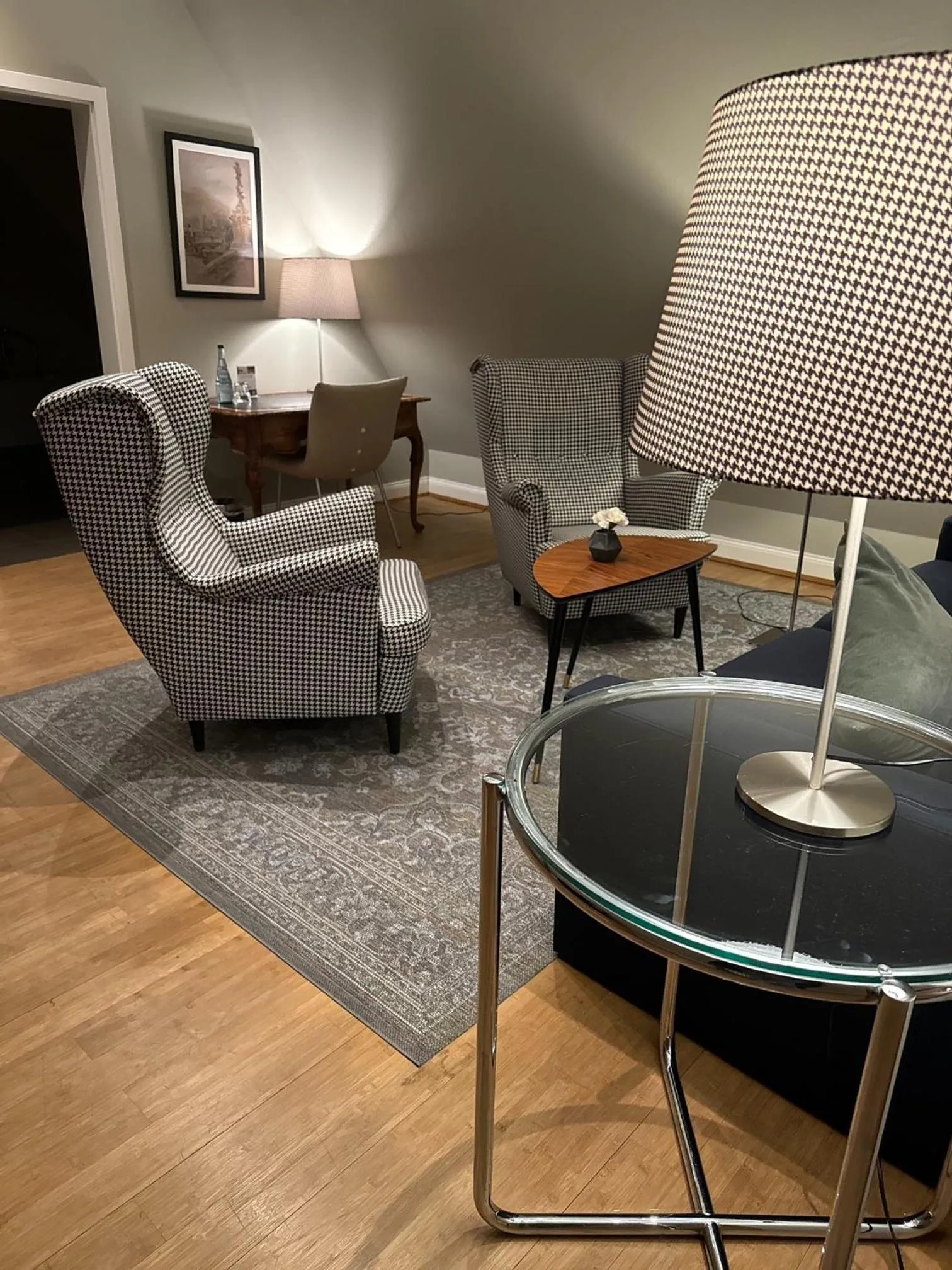 Seating area in Hotel Zur Alten Brücke