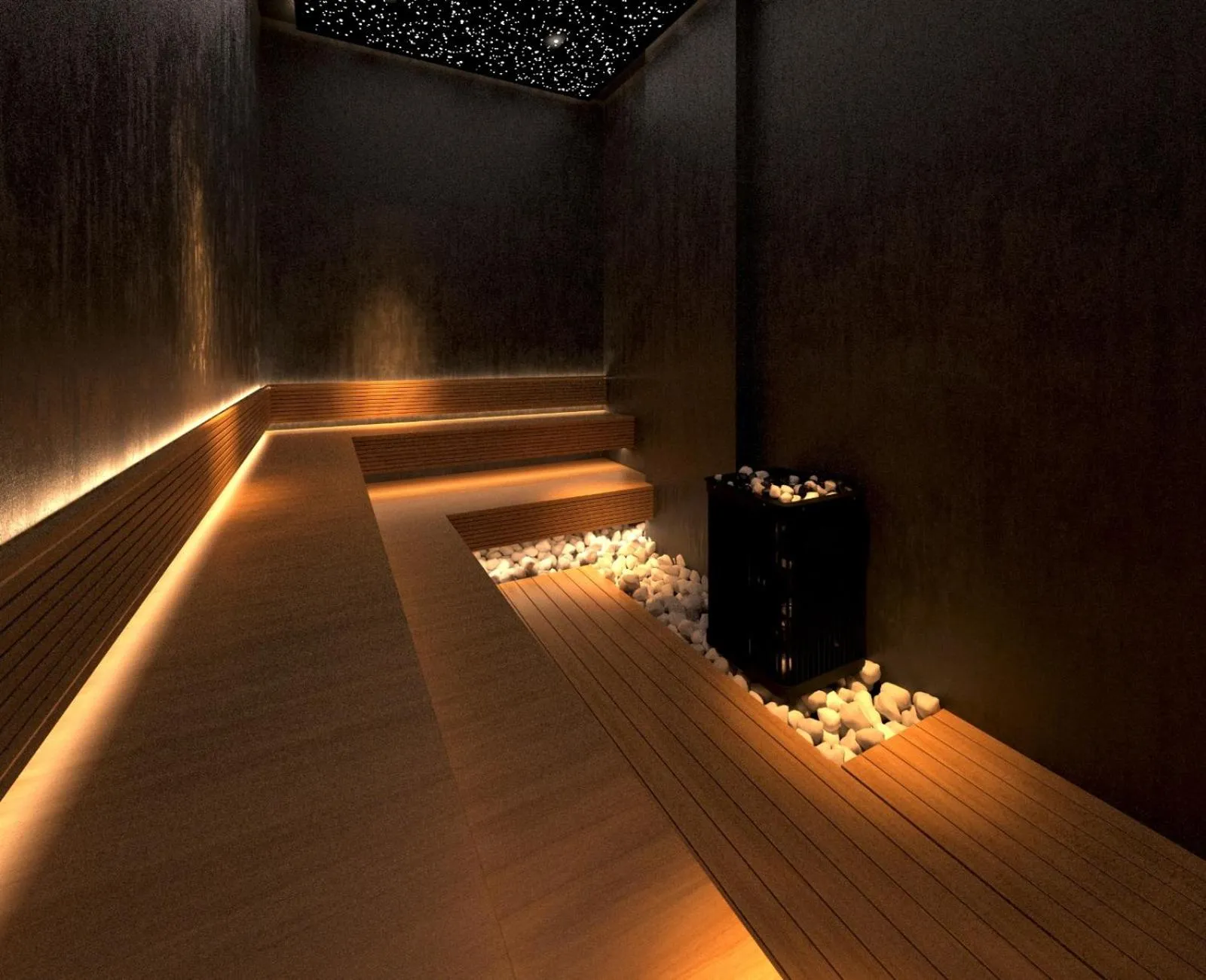 Sauna in Royal G Max