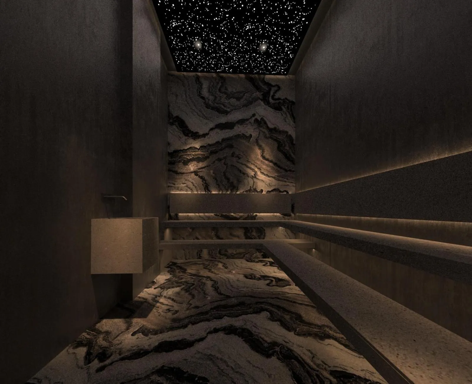 Sauna, Bed in Royal G Max