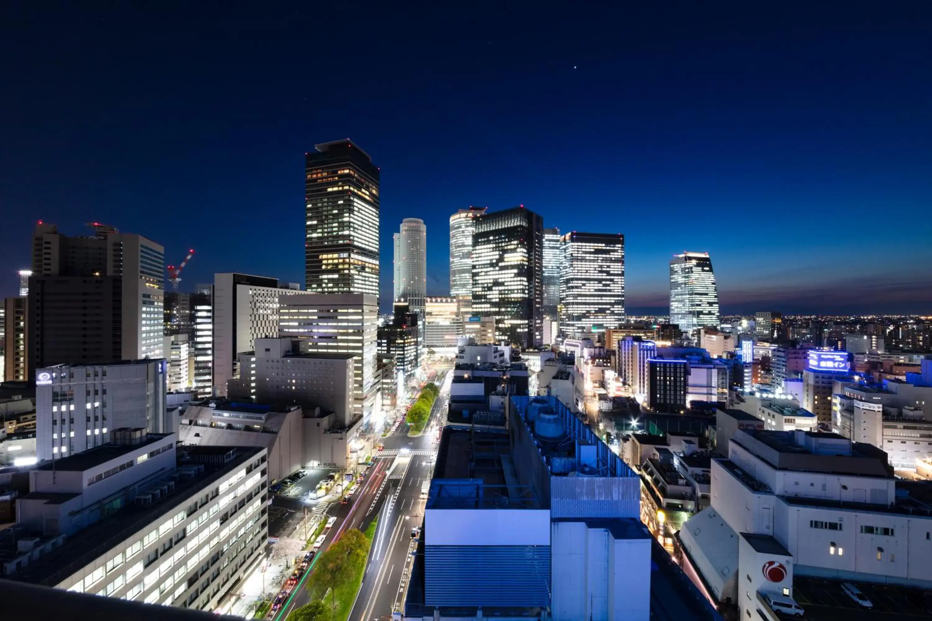 City view in Sanco Inn Grande Nagoya -HOTEL & SPA- City view in Sanco Inn Grande Nagoya -HOTEL & SPA-