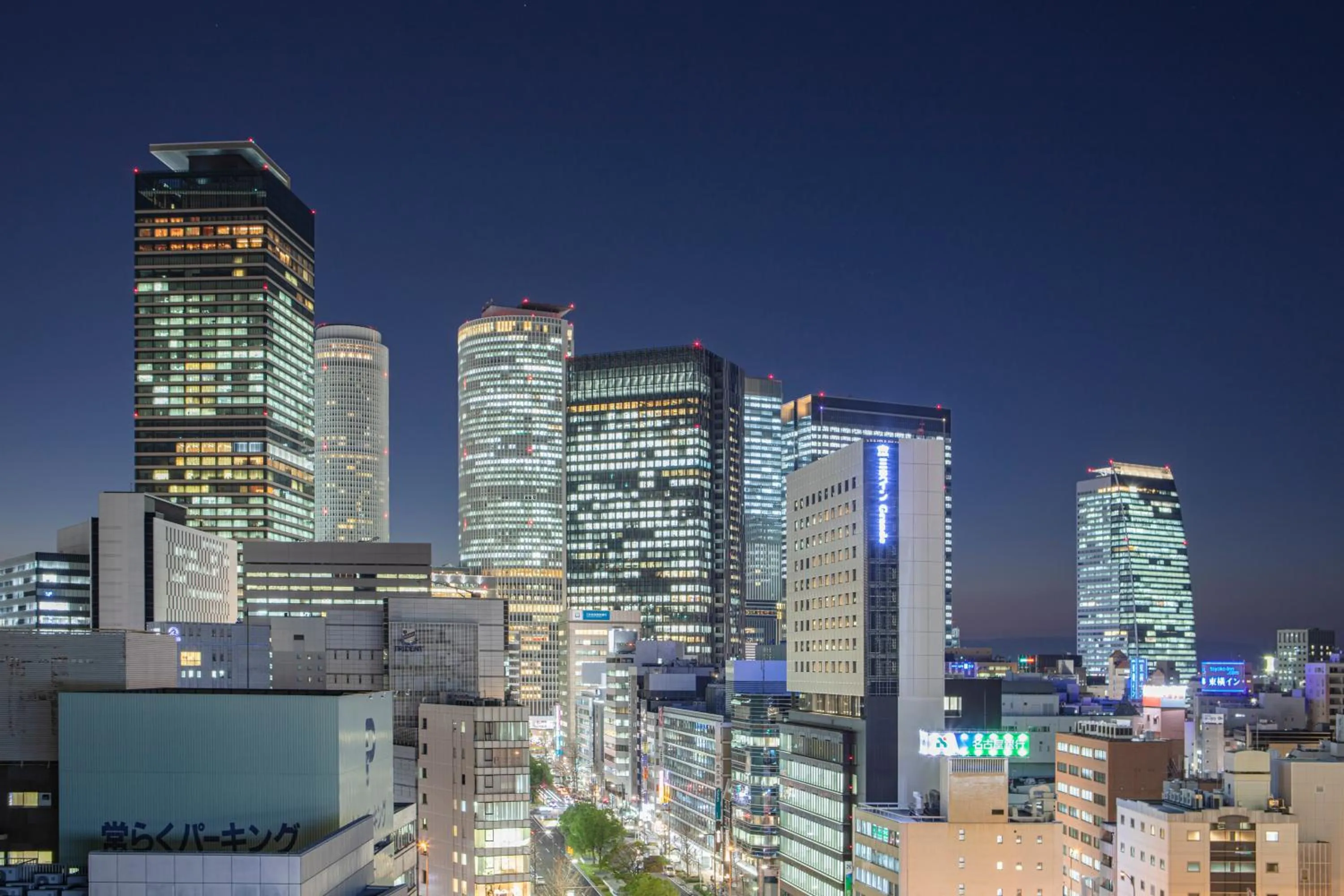 City view in Sanco Inn Grande Nagoya -HOTEL & SPA-