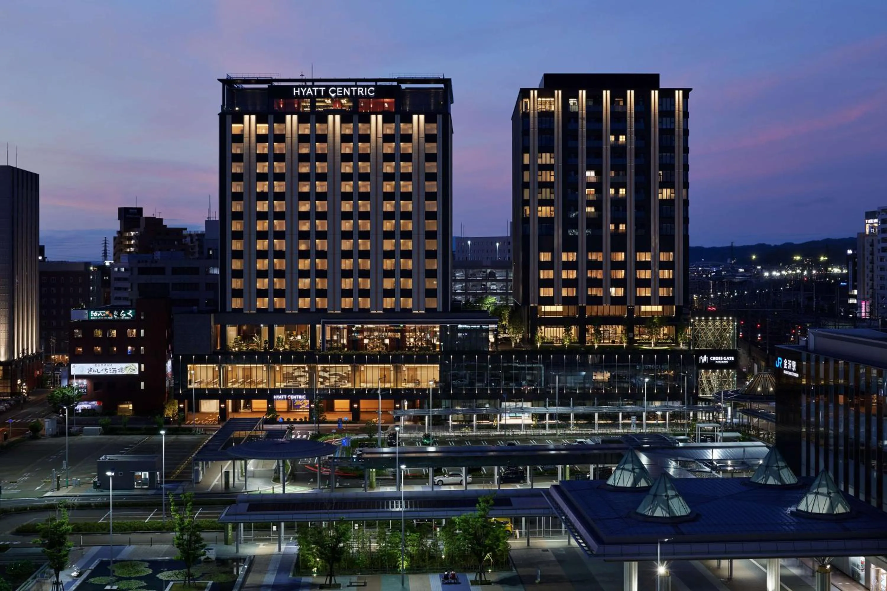 Property building in Hyatt Centric Kanazawa