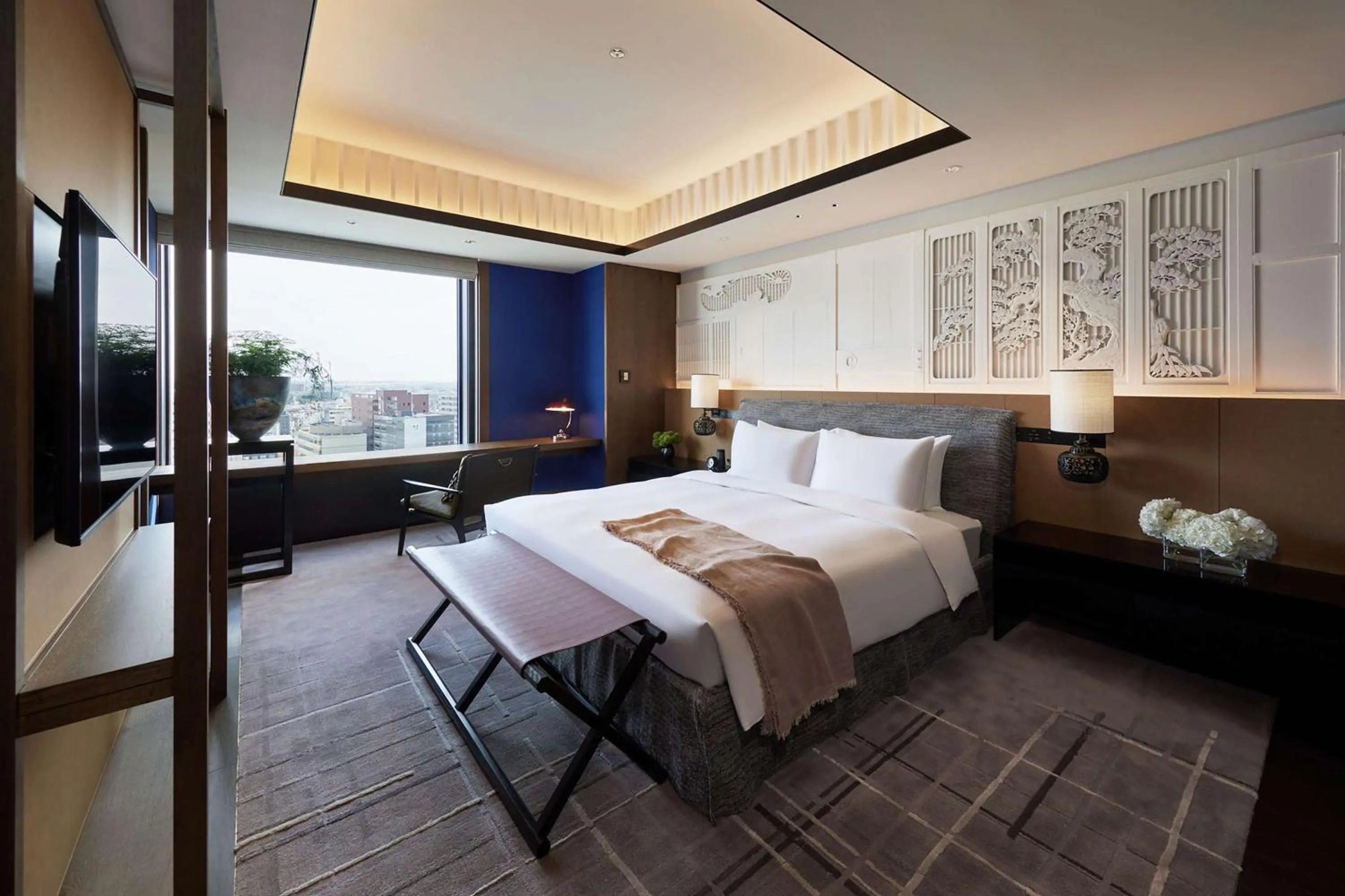 Photo of the whole room, Bed in Hyatt Centric Kanazawa