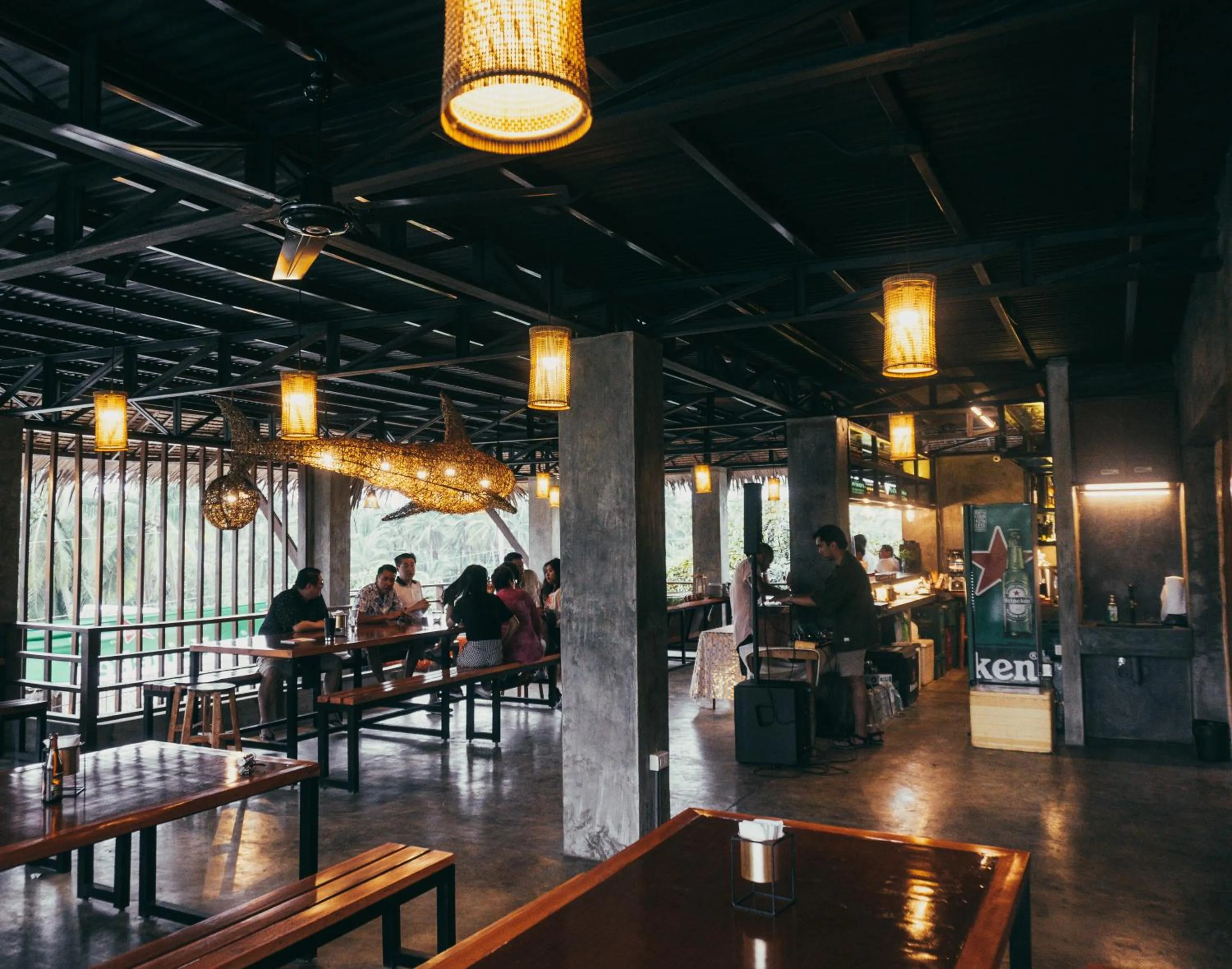 Property building in Hang Loose Hostel