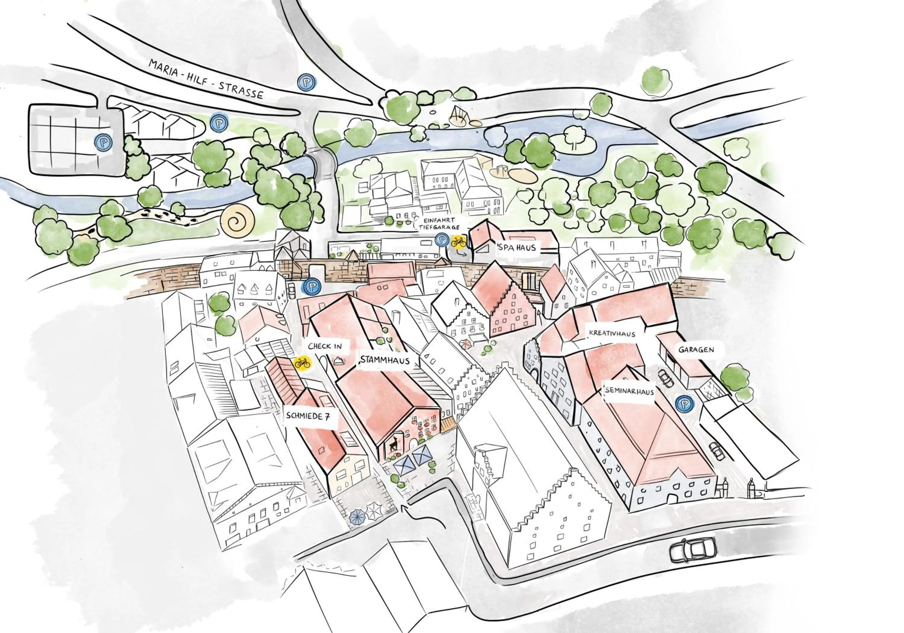 Property building in Hotel Die Gams