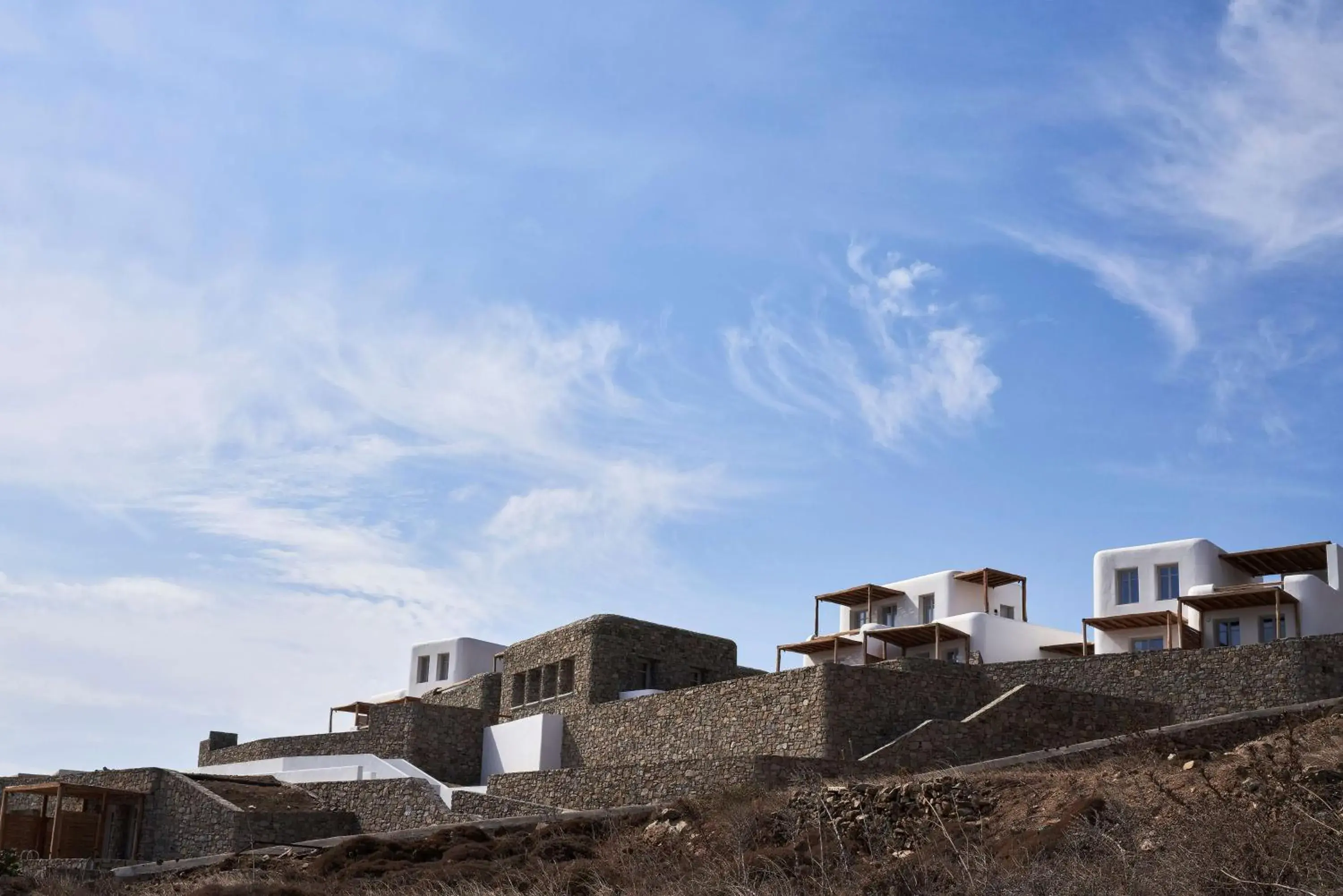 Property building in Radisson Blu Euphoria Resort, Mykonos Property building in Radisson Blu Euphoria Resort, Mykonos