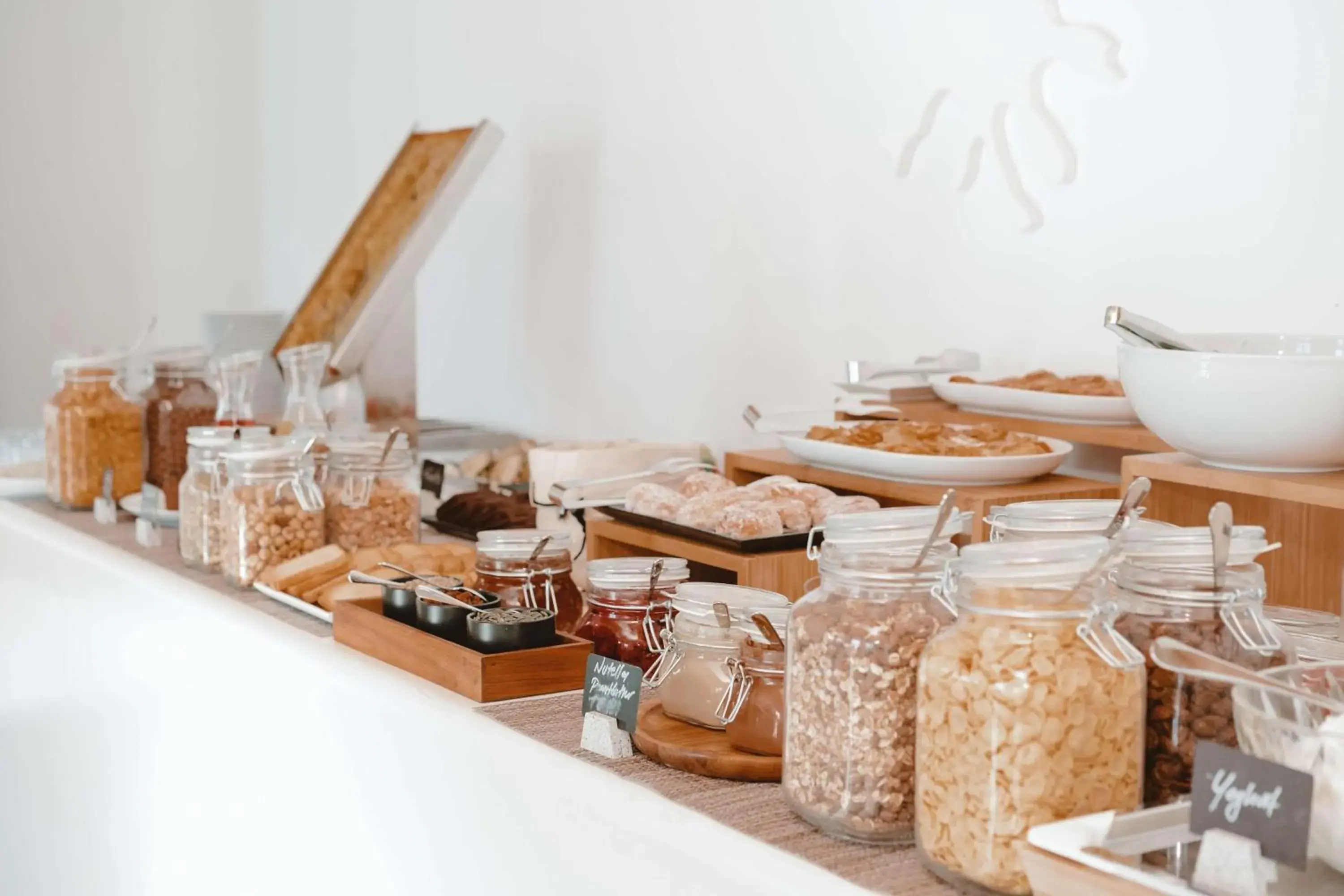 Breakfast in Radisson Blu Euphoria Resort, Mykonos Breakfast in Radisson Blu Euphoria Resort, Mykonos