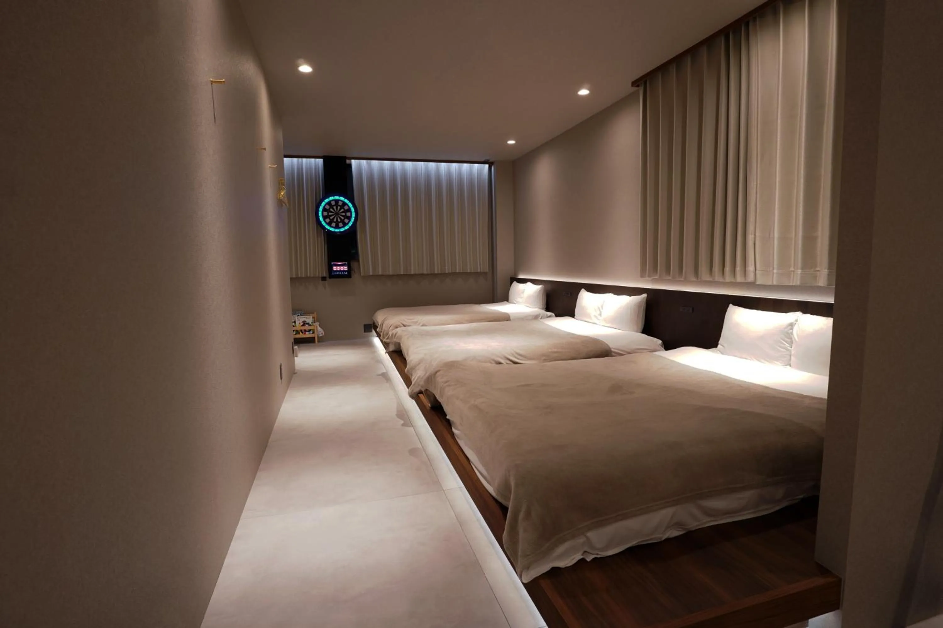 Bed in TABISAI HOTEL Luxe 博多