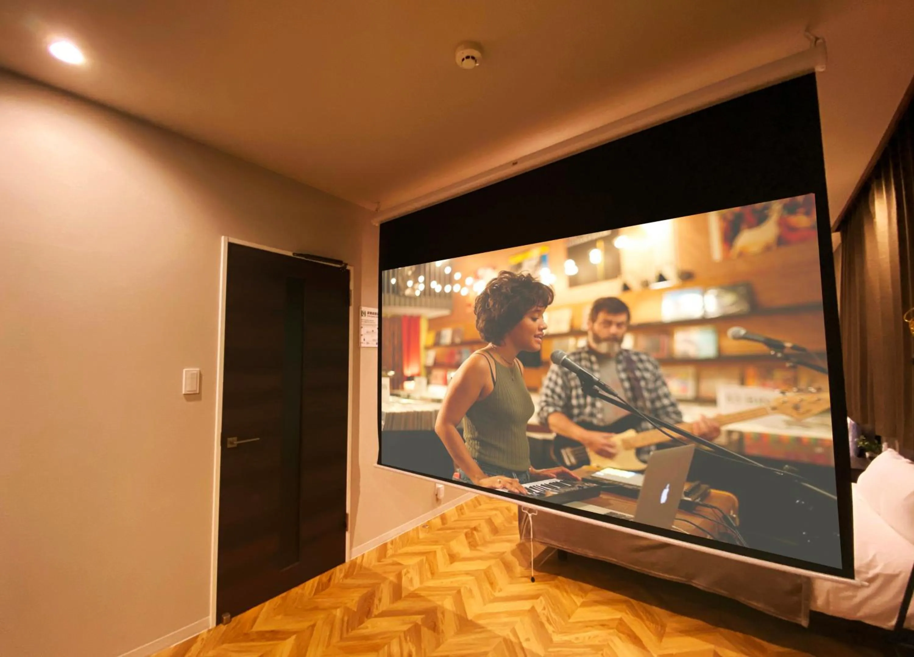 Living room in TABISAI HOTEL Luxe 博多