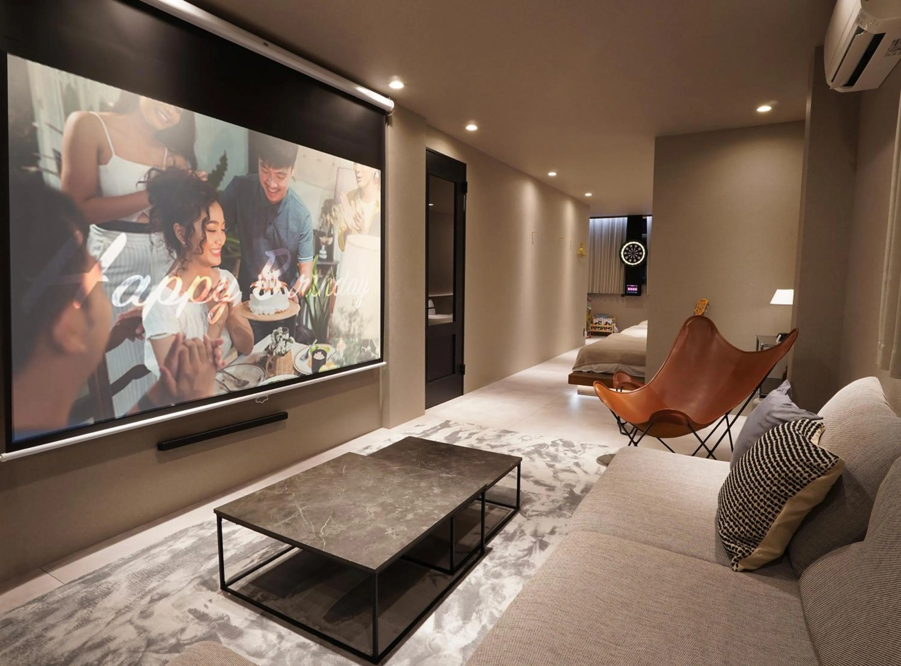 Living room in TABISAI HOTEL Luxe 博多